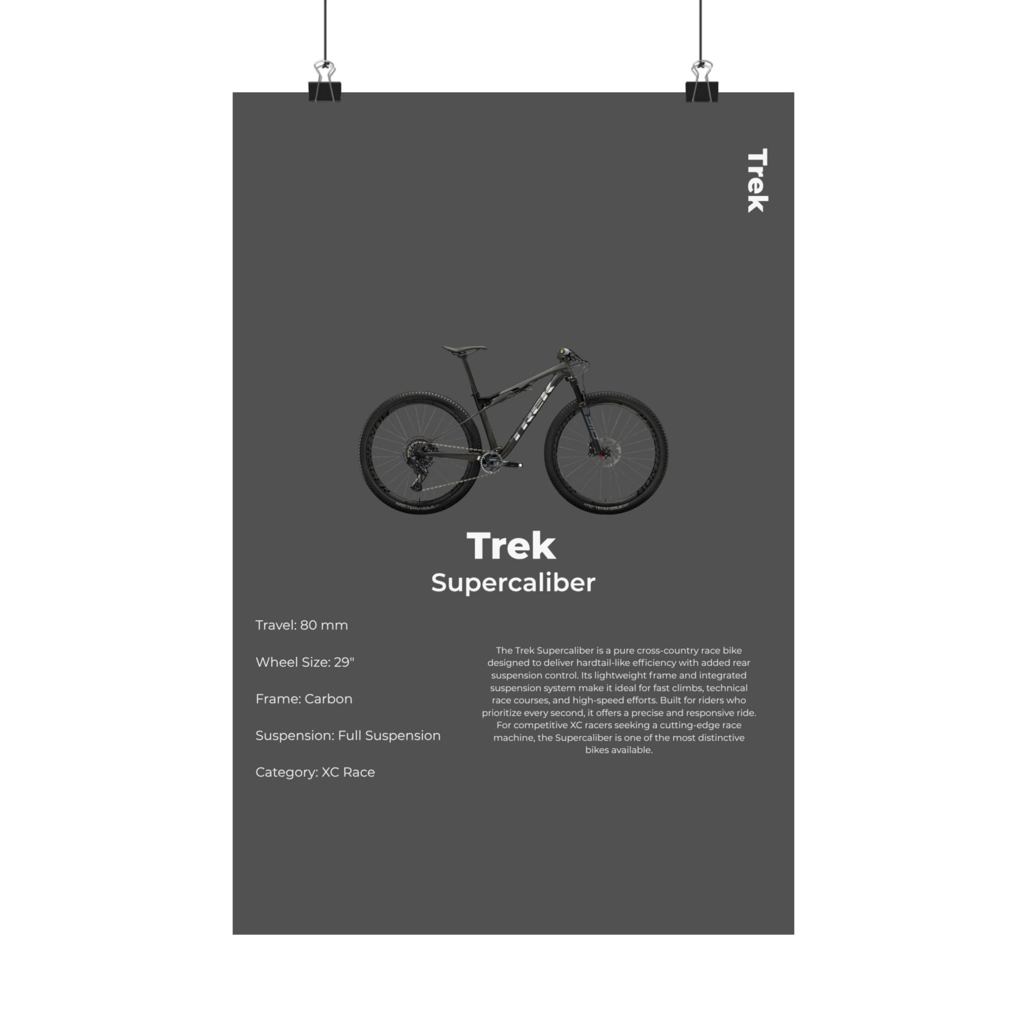 Trek Supercaliber Poster
