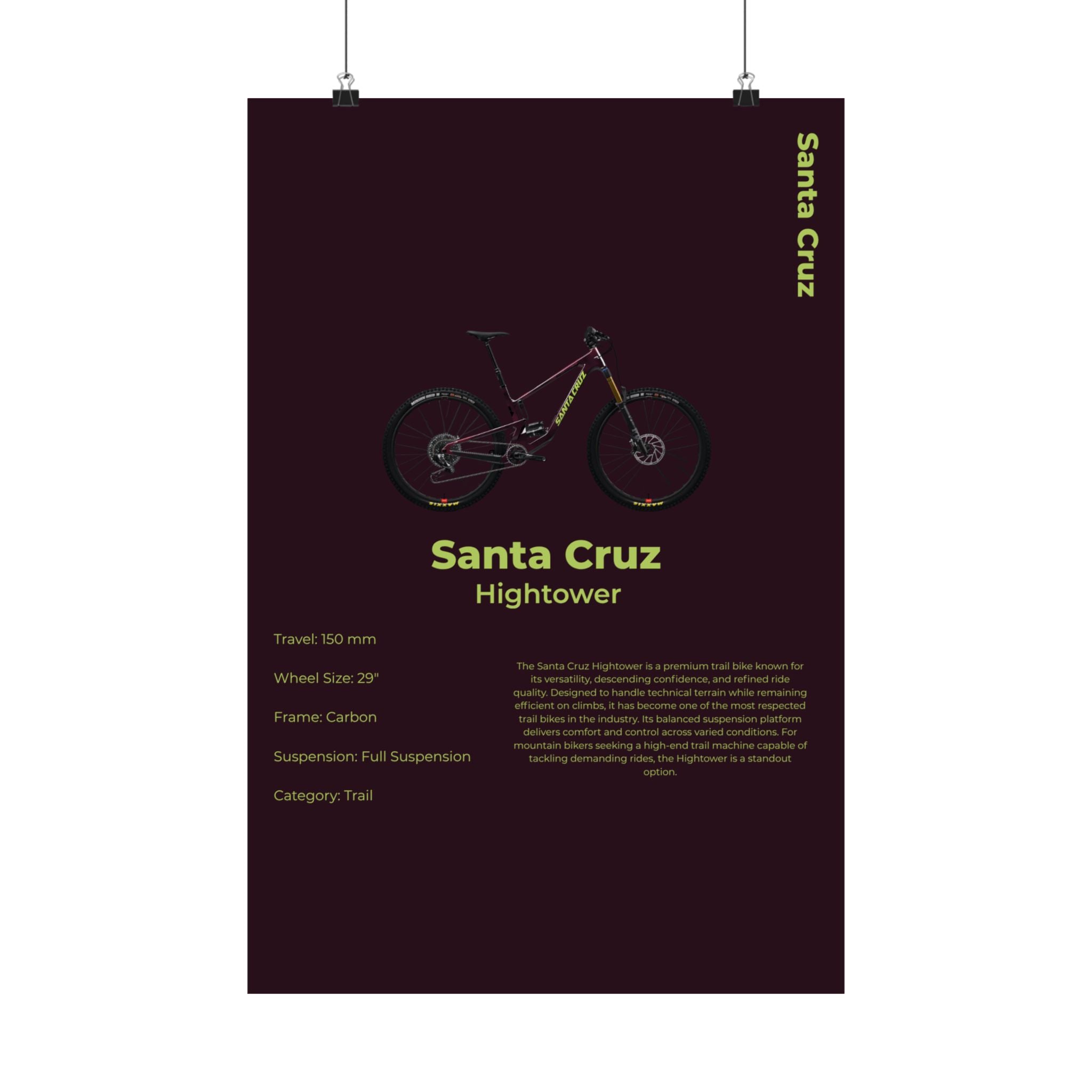Santa Cruz Hightower Poster