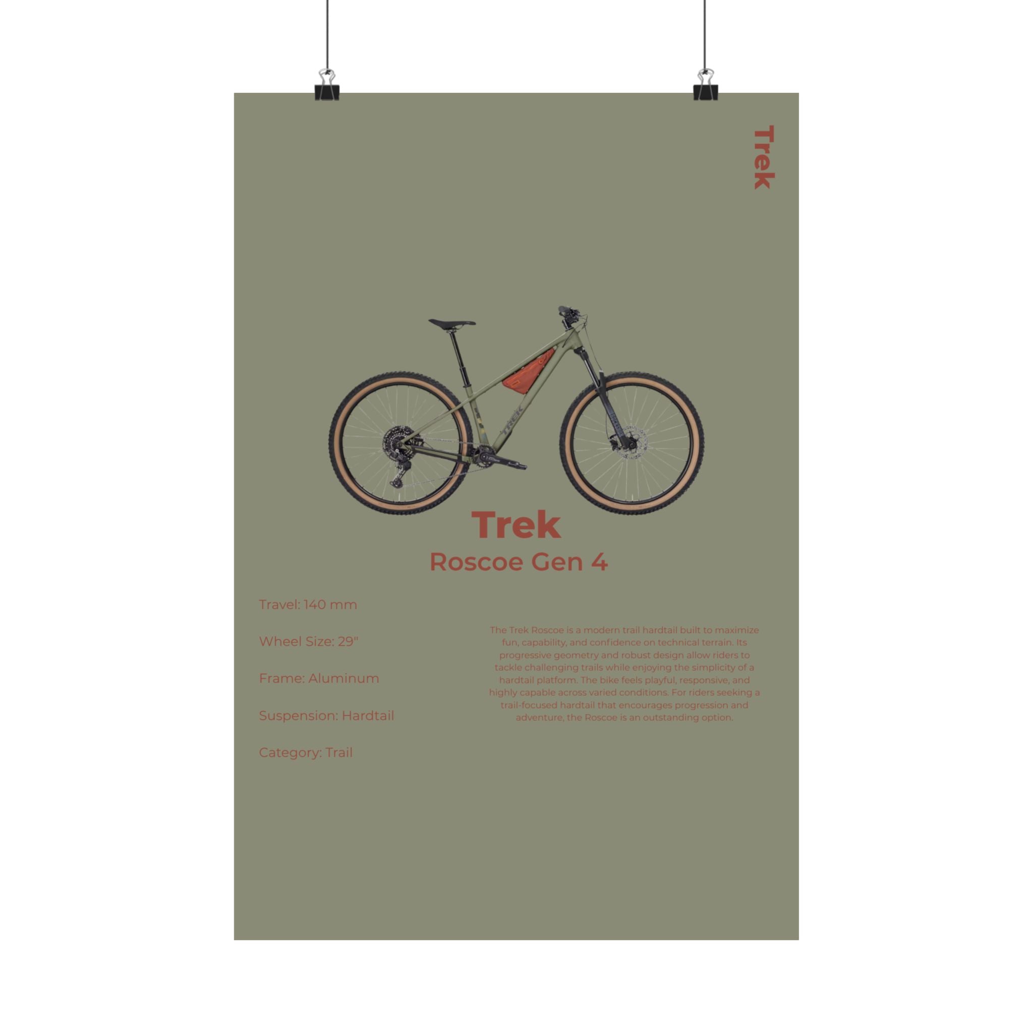 Trek Roscoe Poster