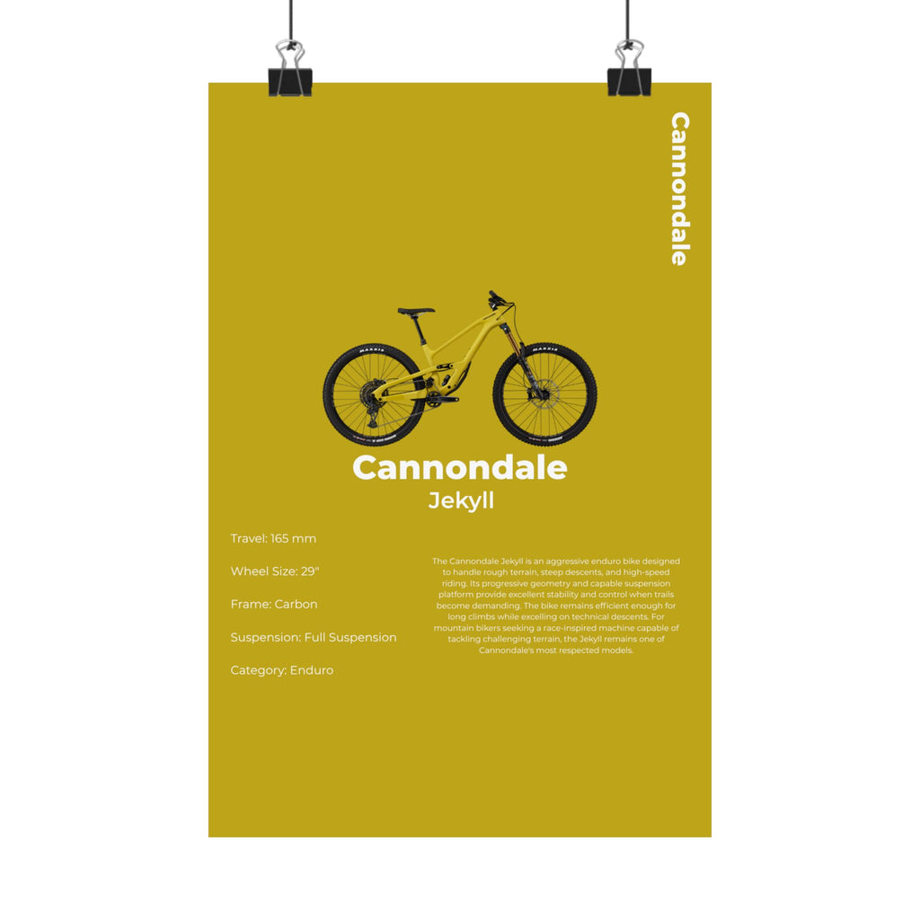 Cannondale Jekyll Poster