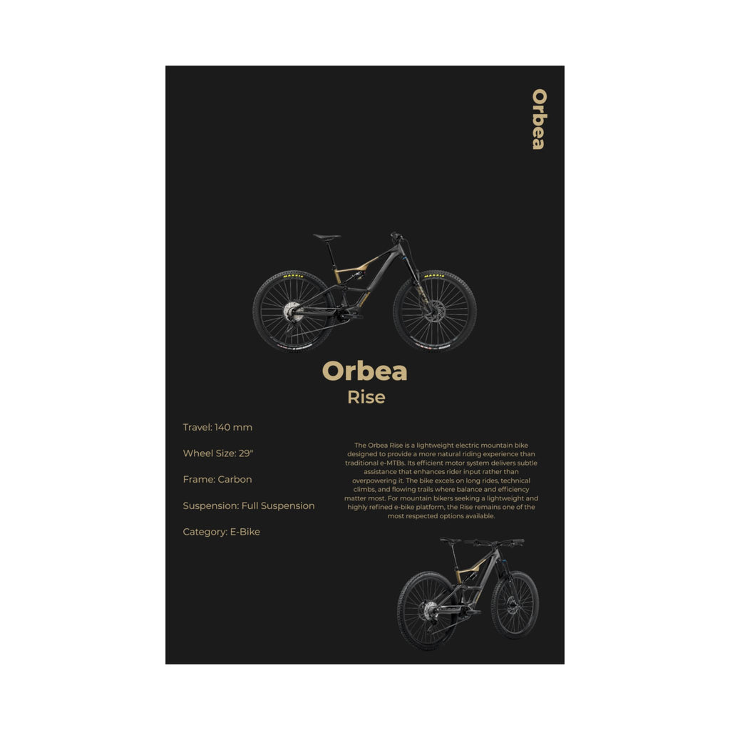 Orbea Rise Poster