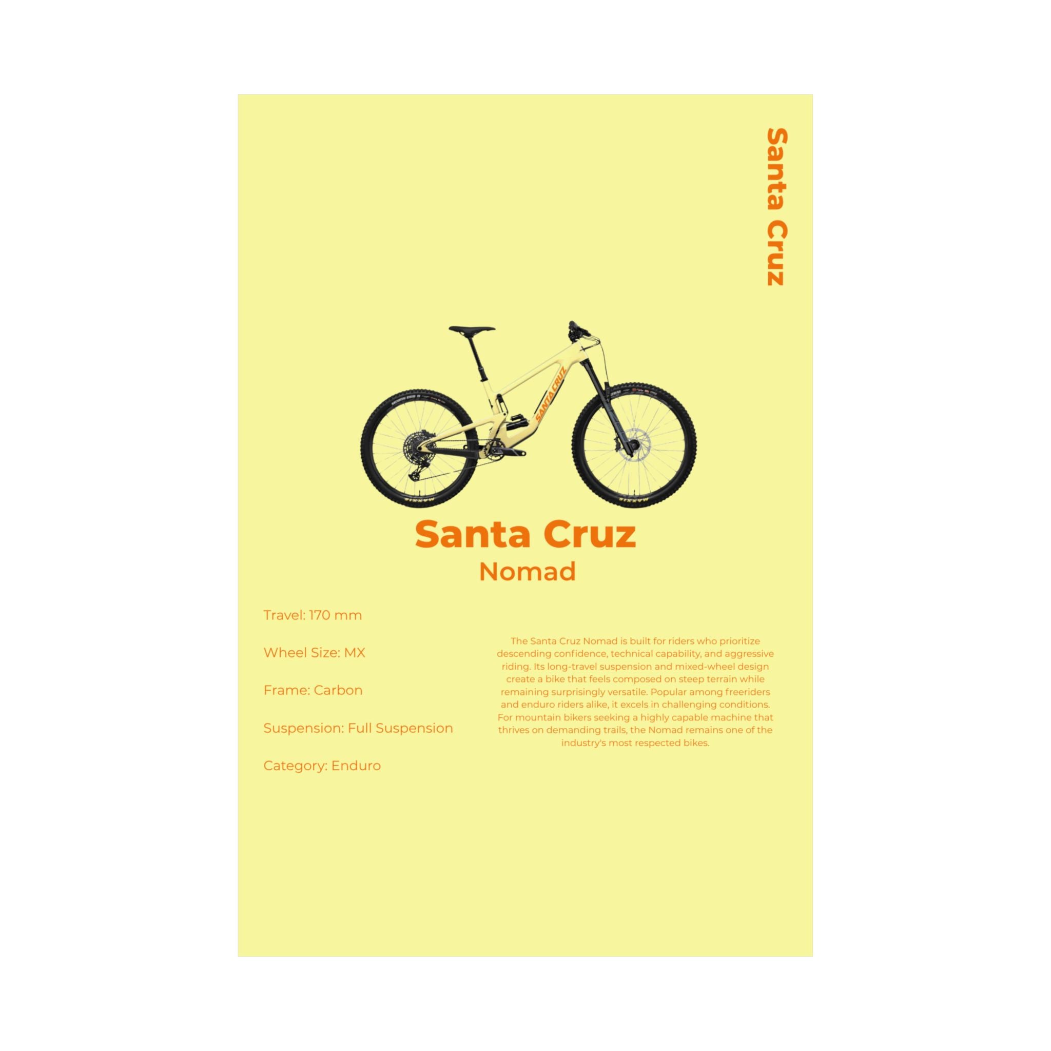 Santa Cruz Nomad Poster