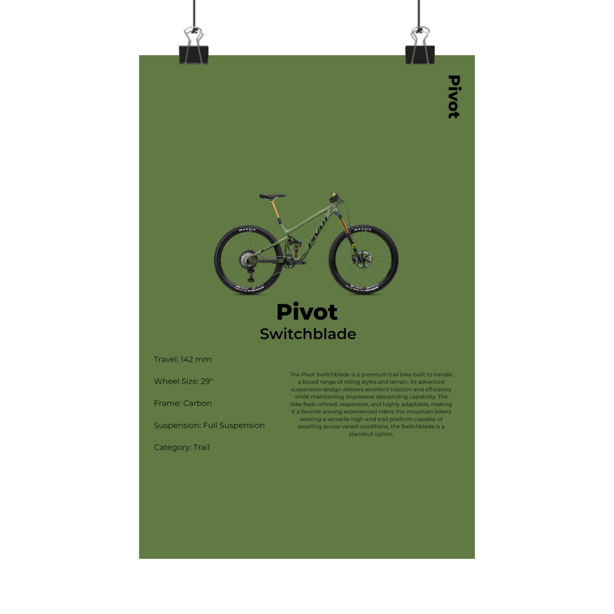 Pivot Switchblade Poster