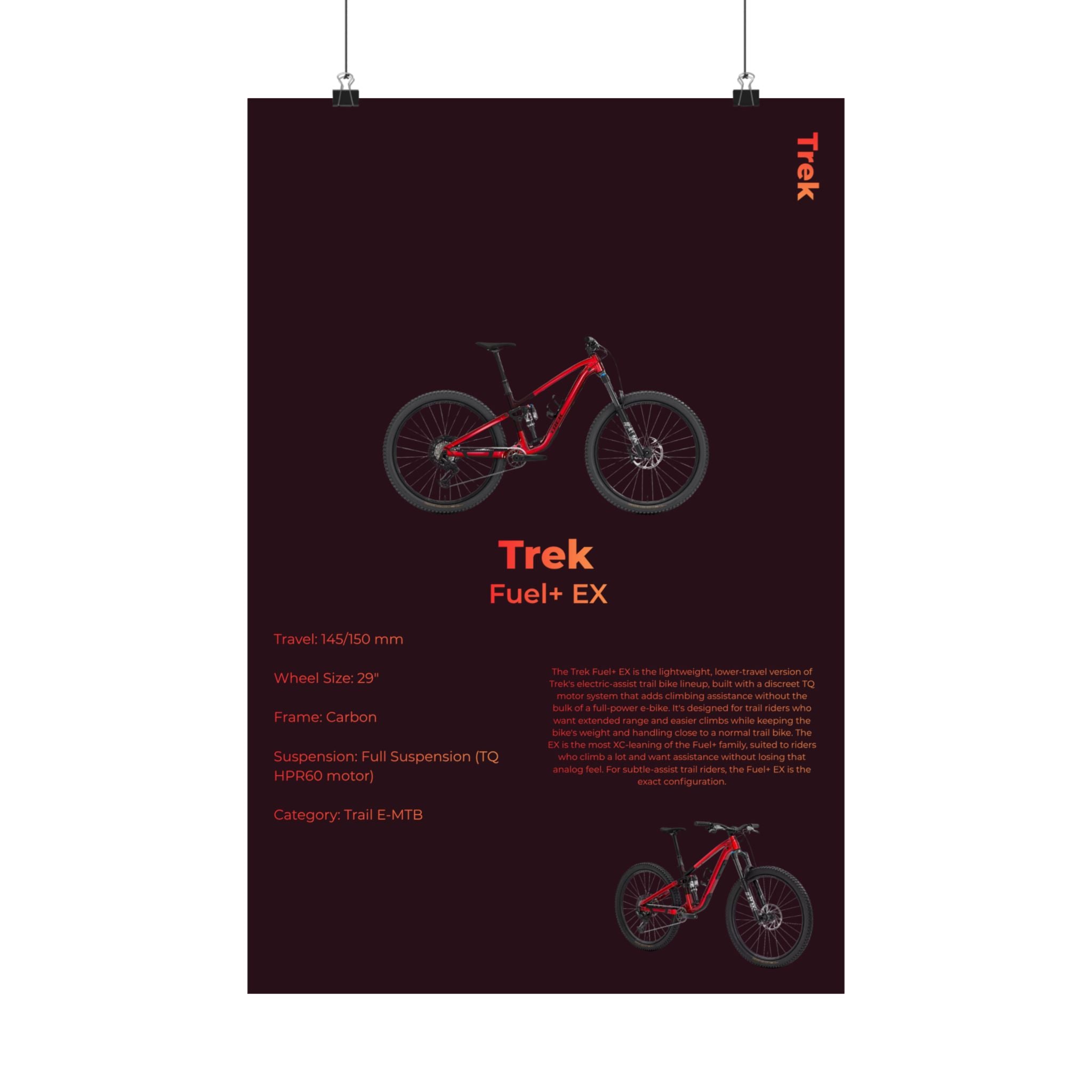 Trek Fuel EX Poster