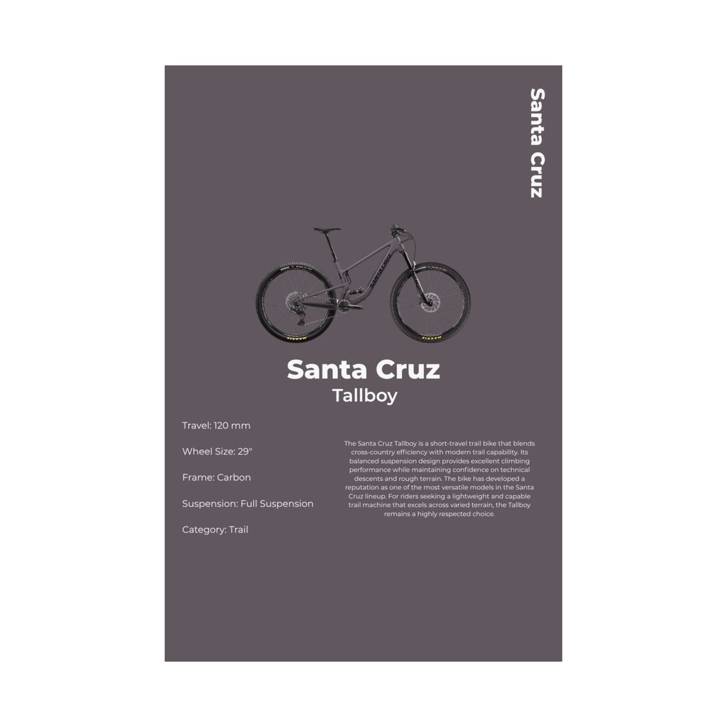 Santa Cruz Tallboy Poster