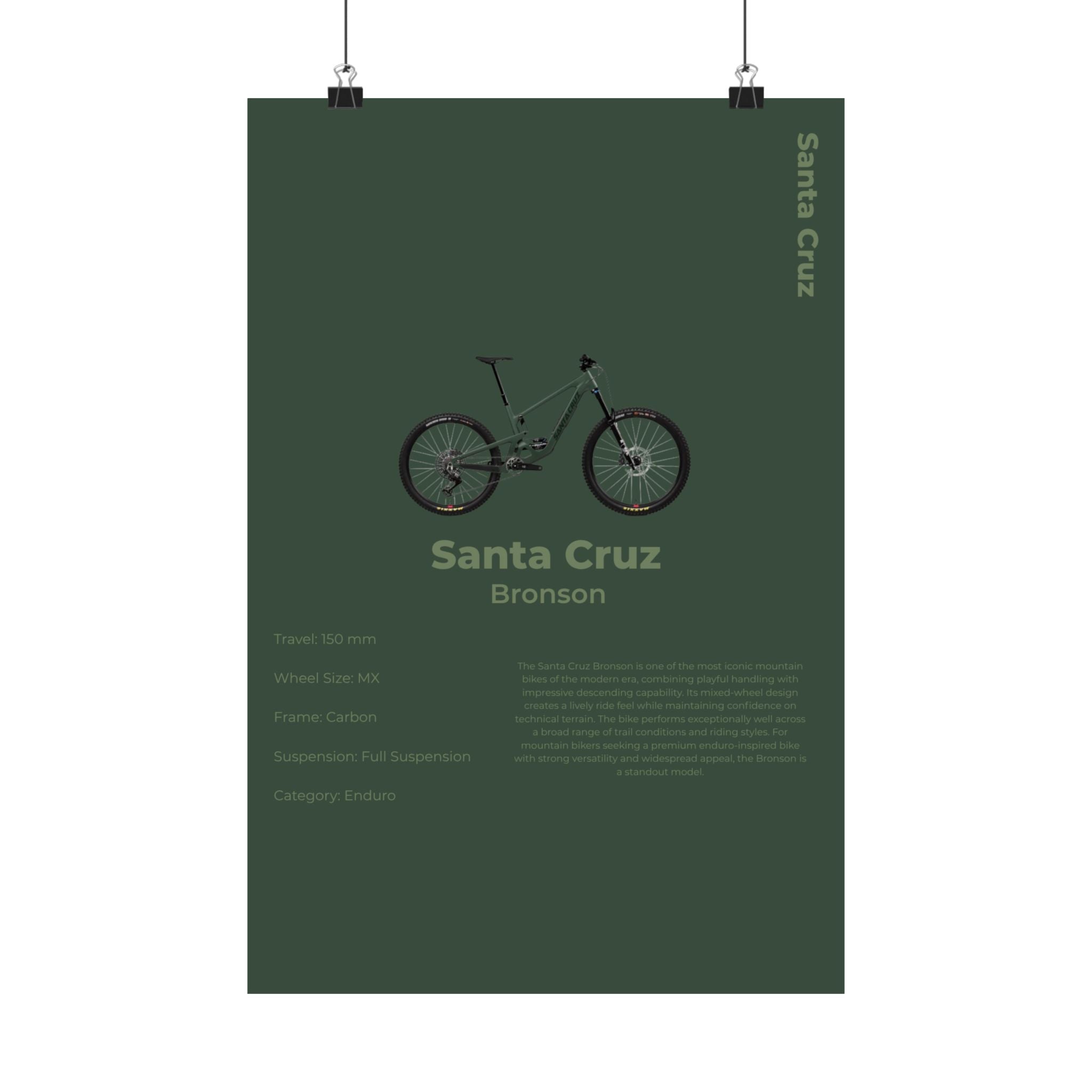 Santa Cruz Bronson Poster