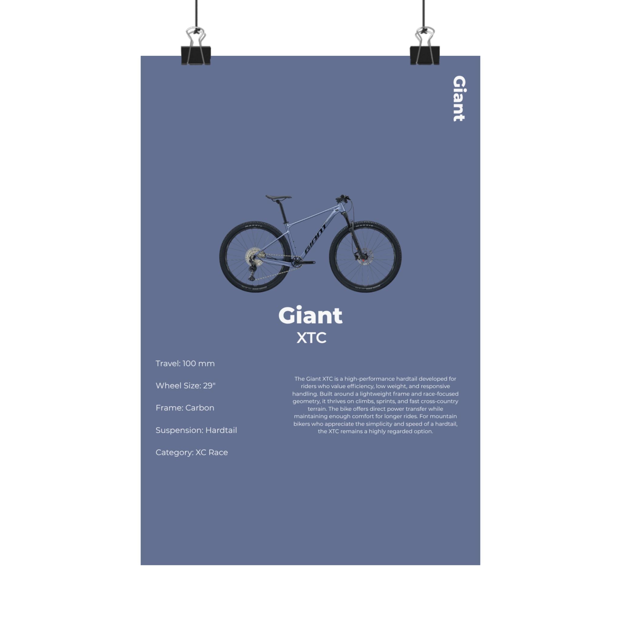 Giant XTC Poster