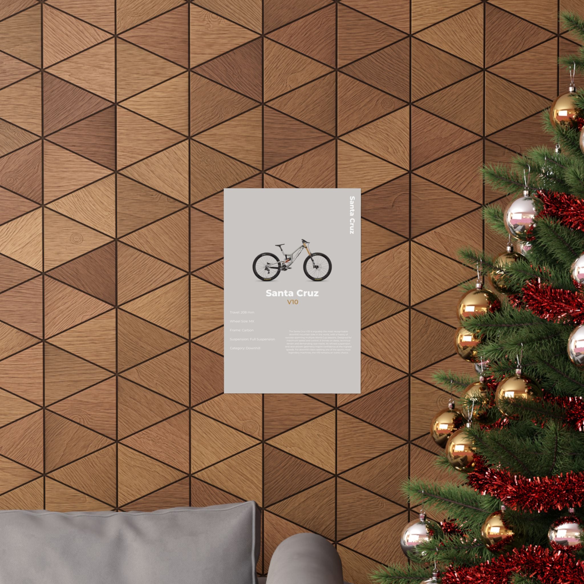 Santa Cruz V10 Poster