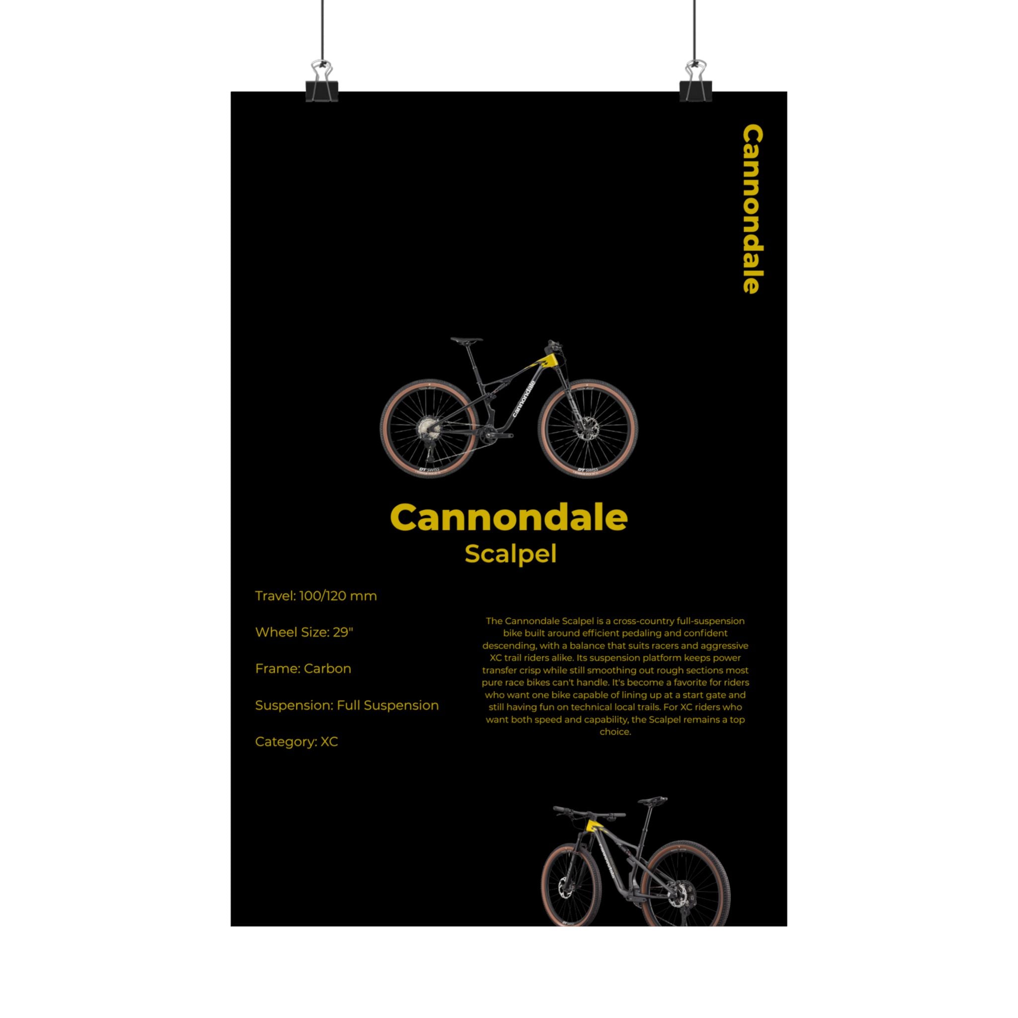 Cannondale Scalpel Poster