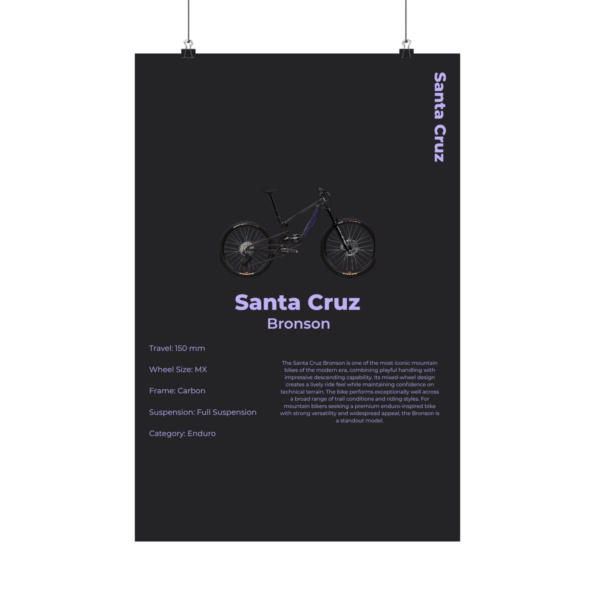 Santa Cruz Bronson Poster