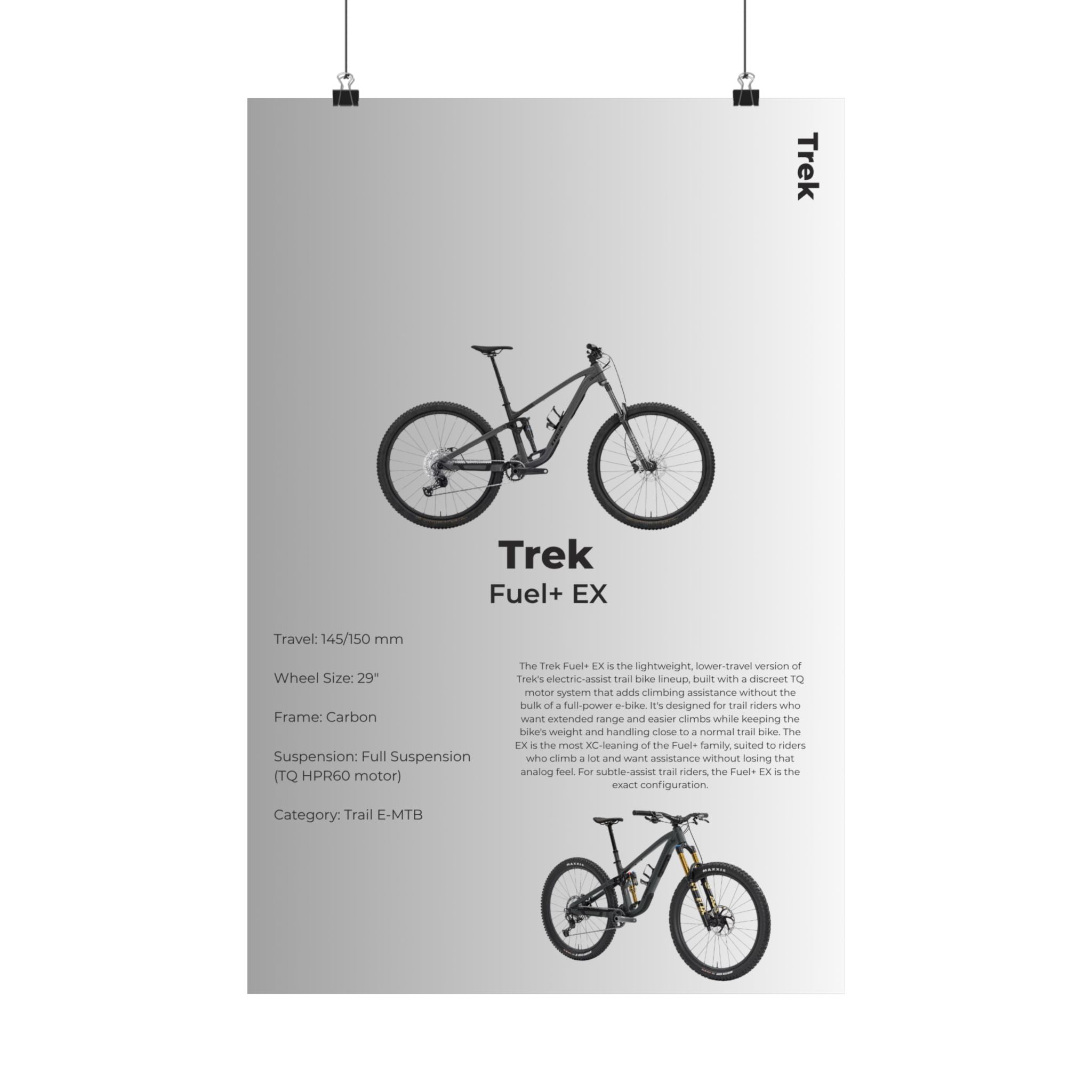 Trek Fuel EX Poster