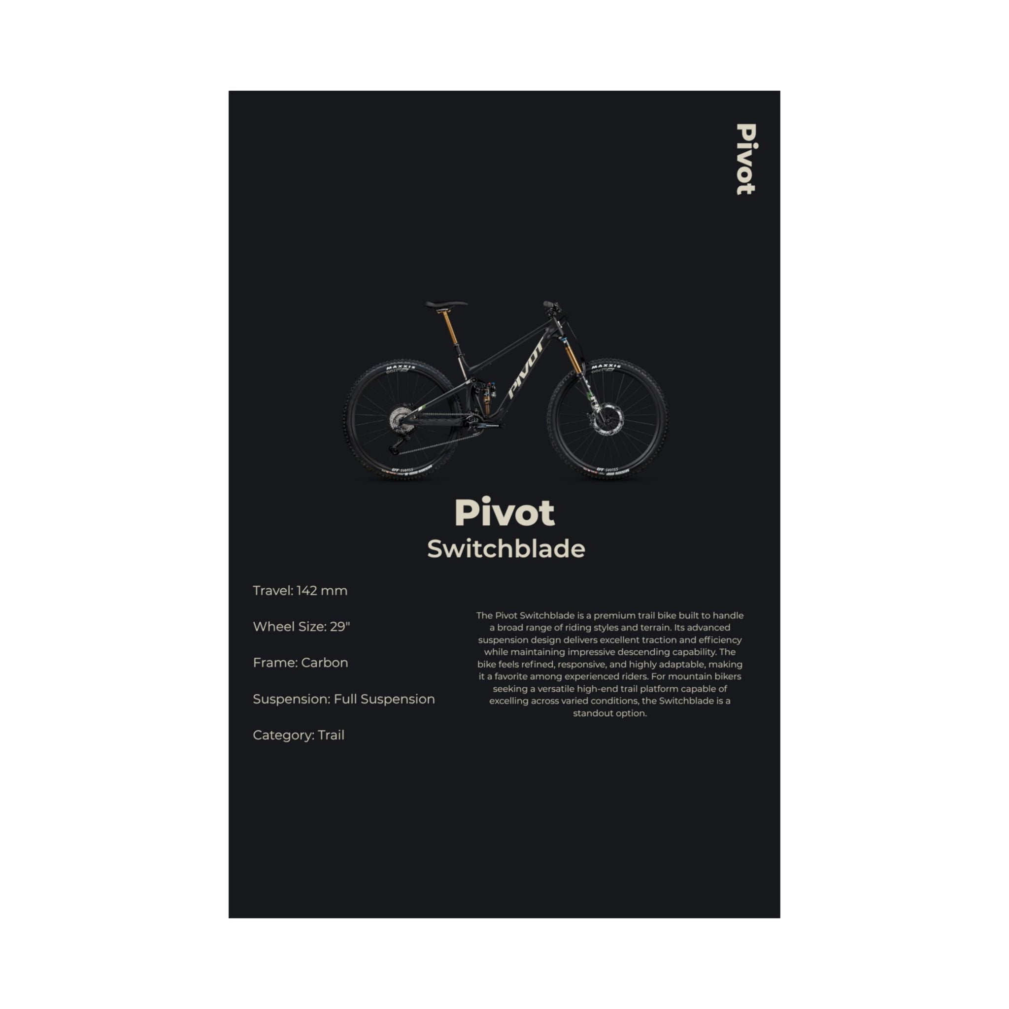 Pivot Switchblade Poster