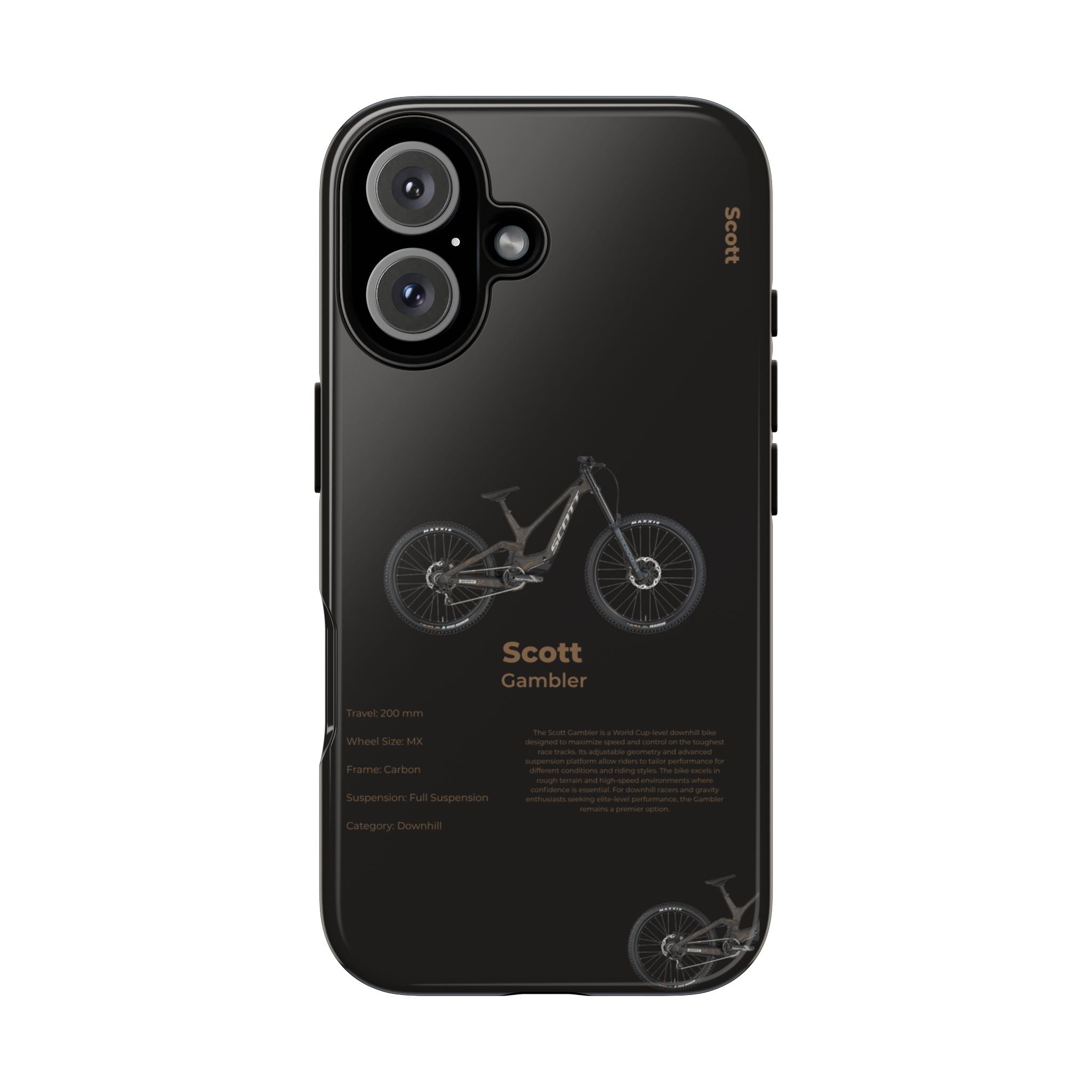 Scott Gambler Phone Case