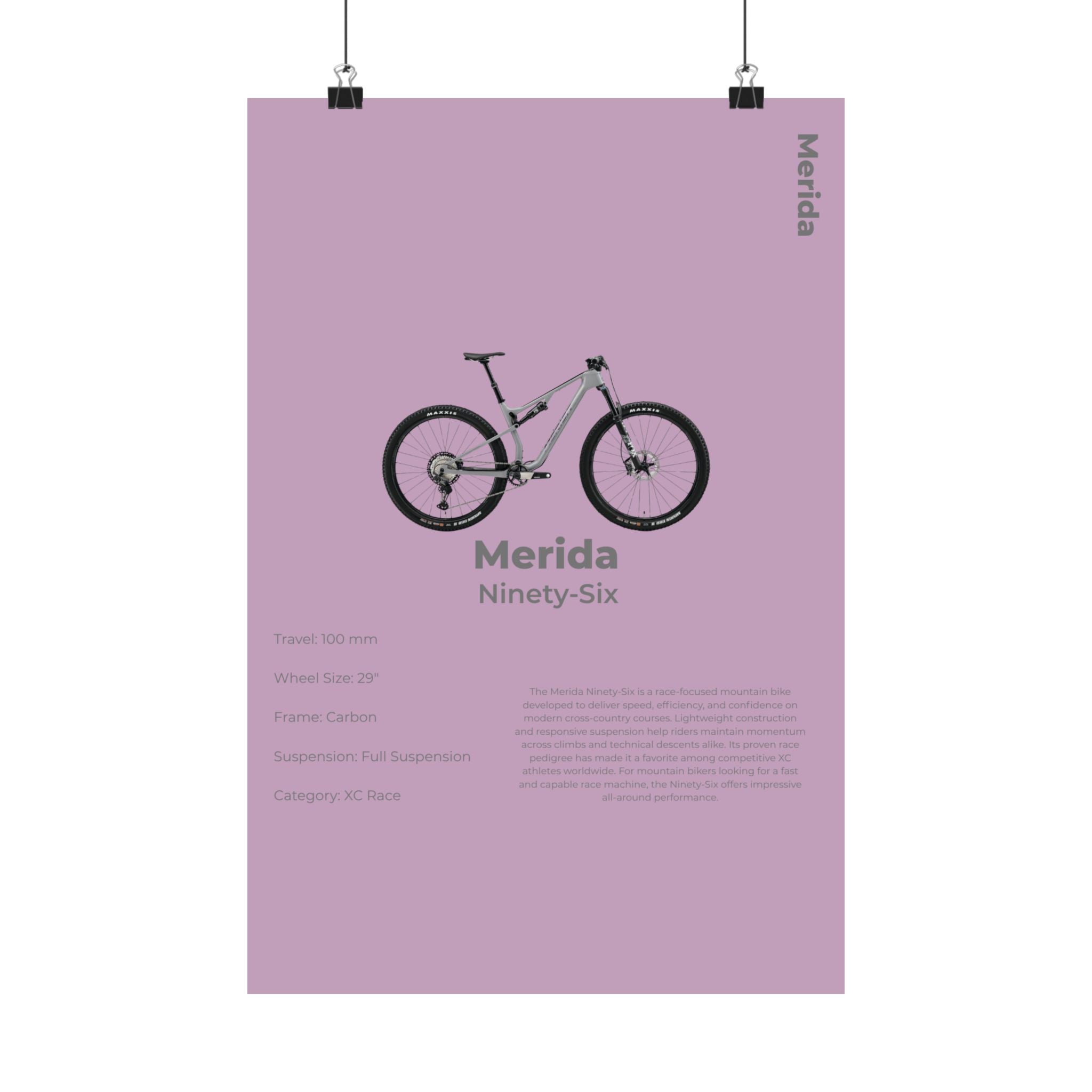 Merida Ninety-Six Poster