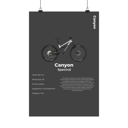 Canyon Spectral Poster