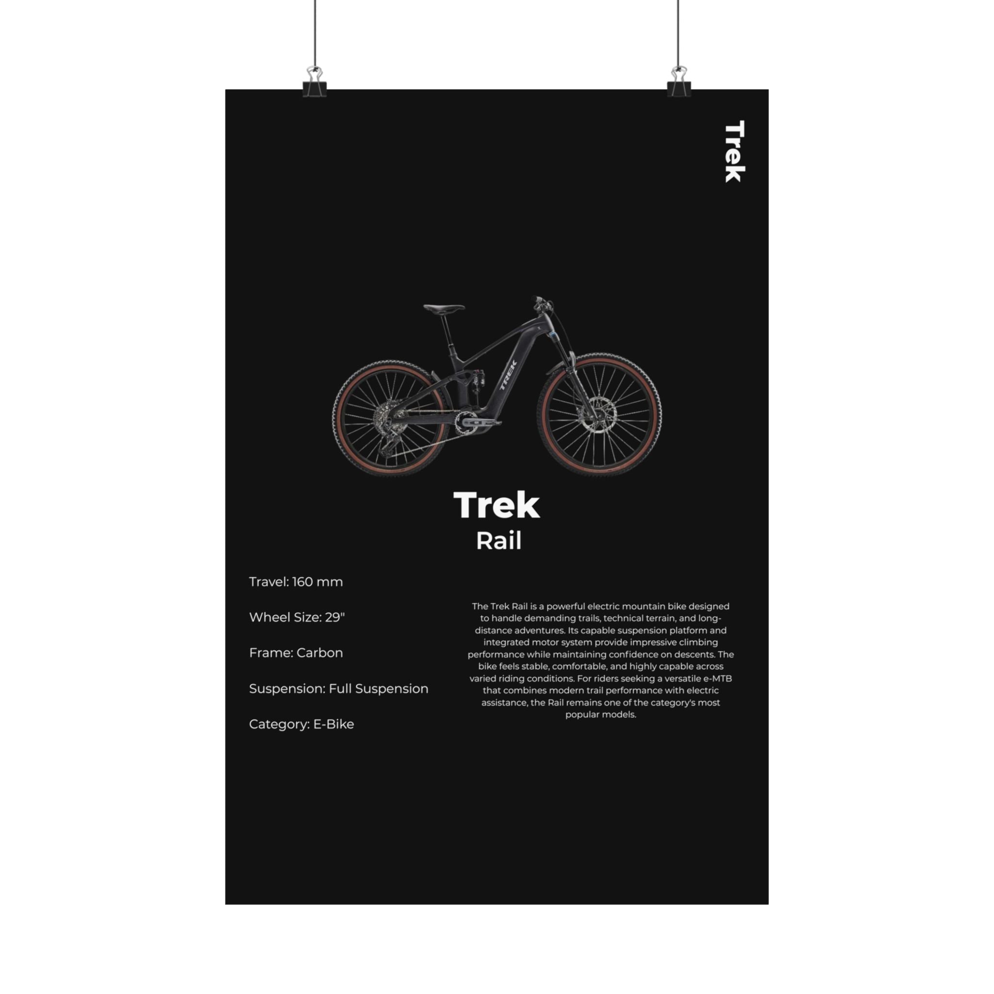 Trek Rail Poster