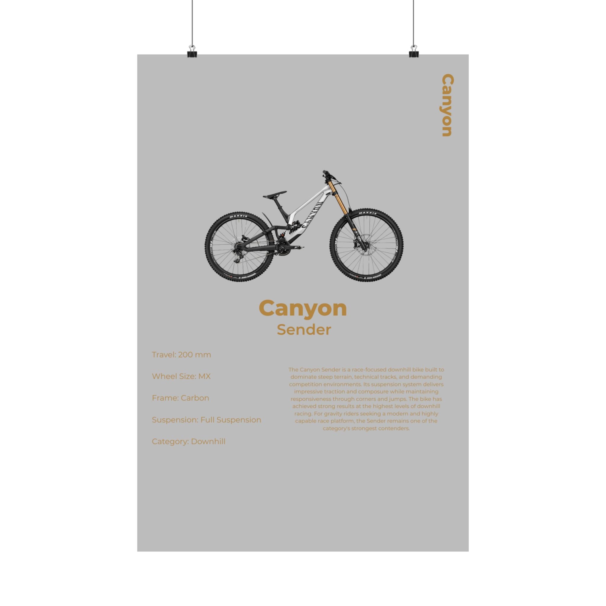Canyon Sender Poster