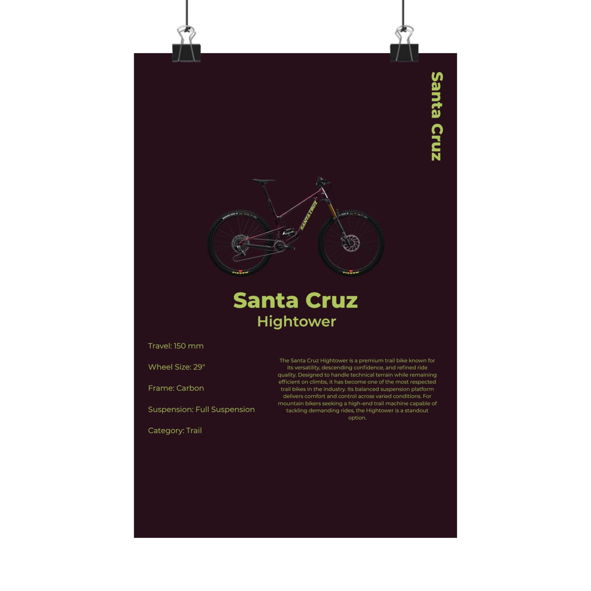 Santa Cruz Hightower Poster