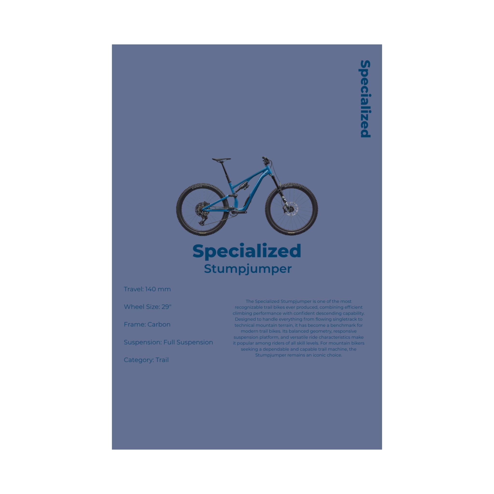 Specialized Stumpjumper Poster