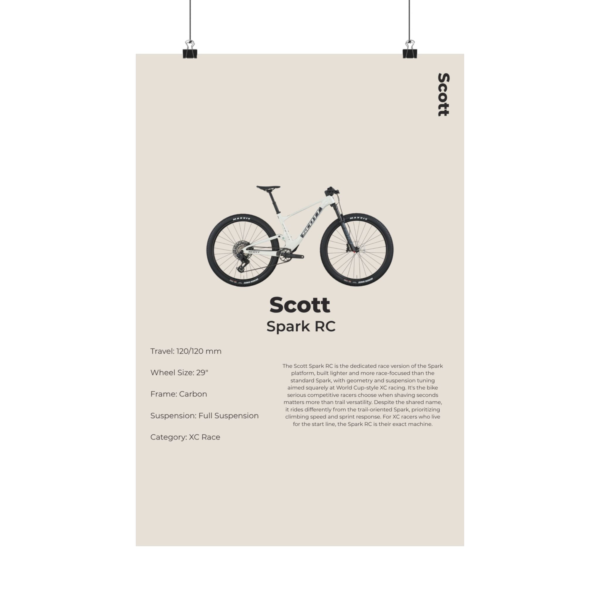 Scott Spark Poster