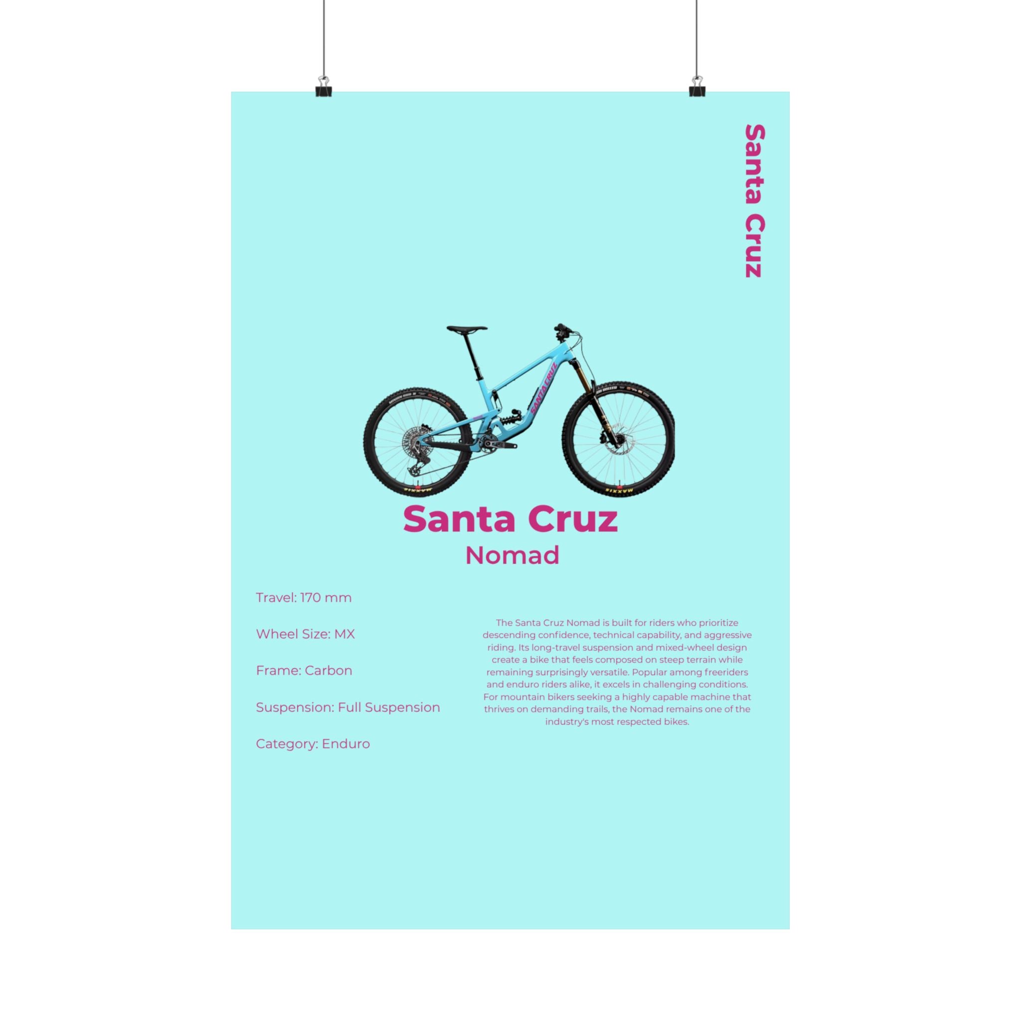 Santa Cruz Nomad Poster