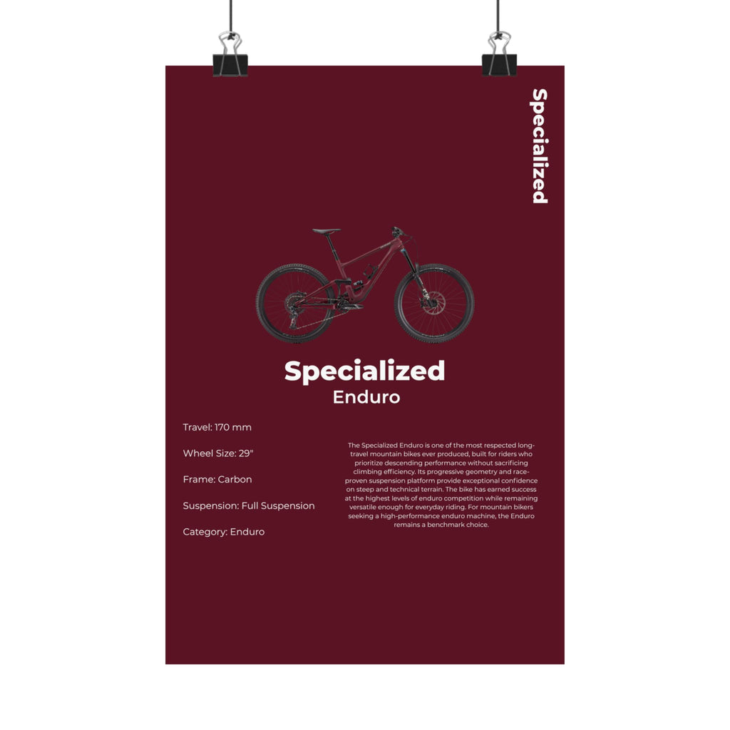 Specialized Enduro Poster