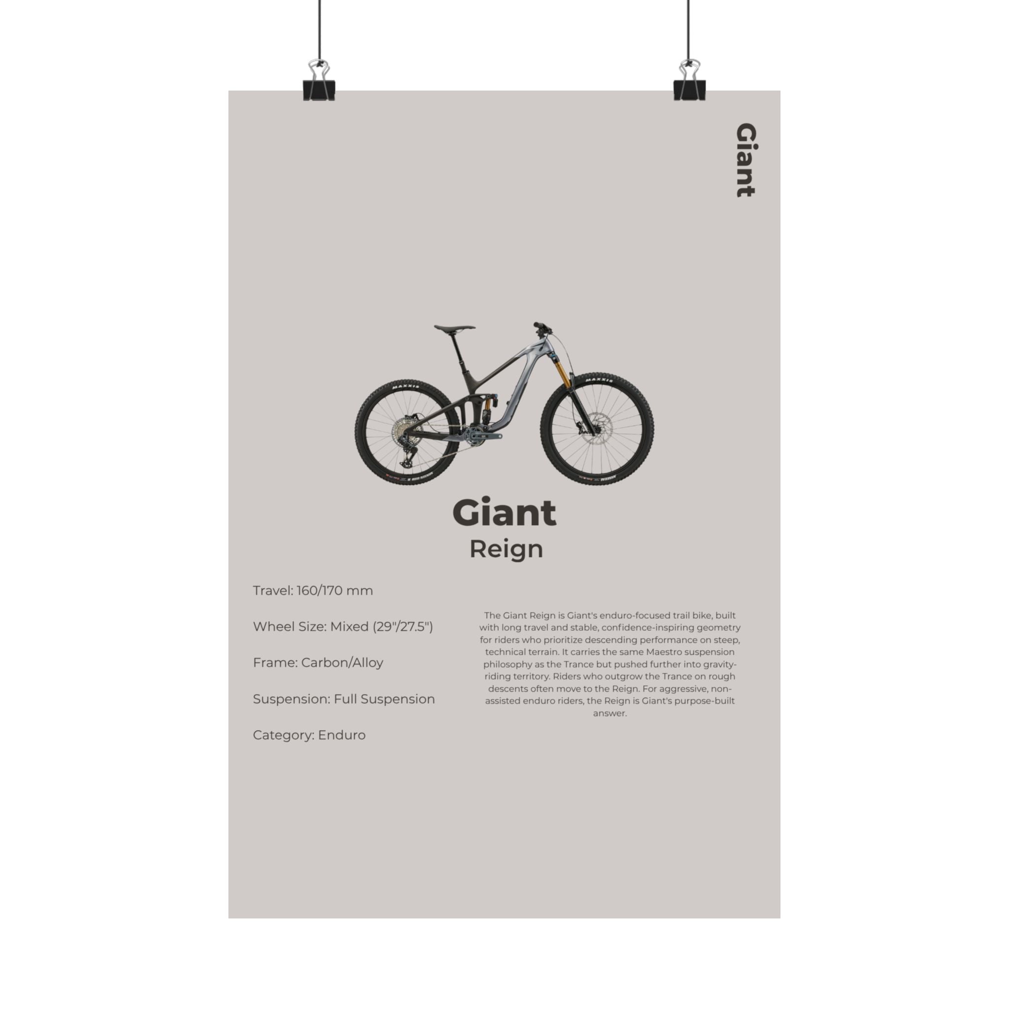 Giant Reign Poster
