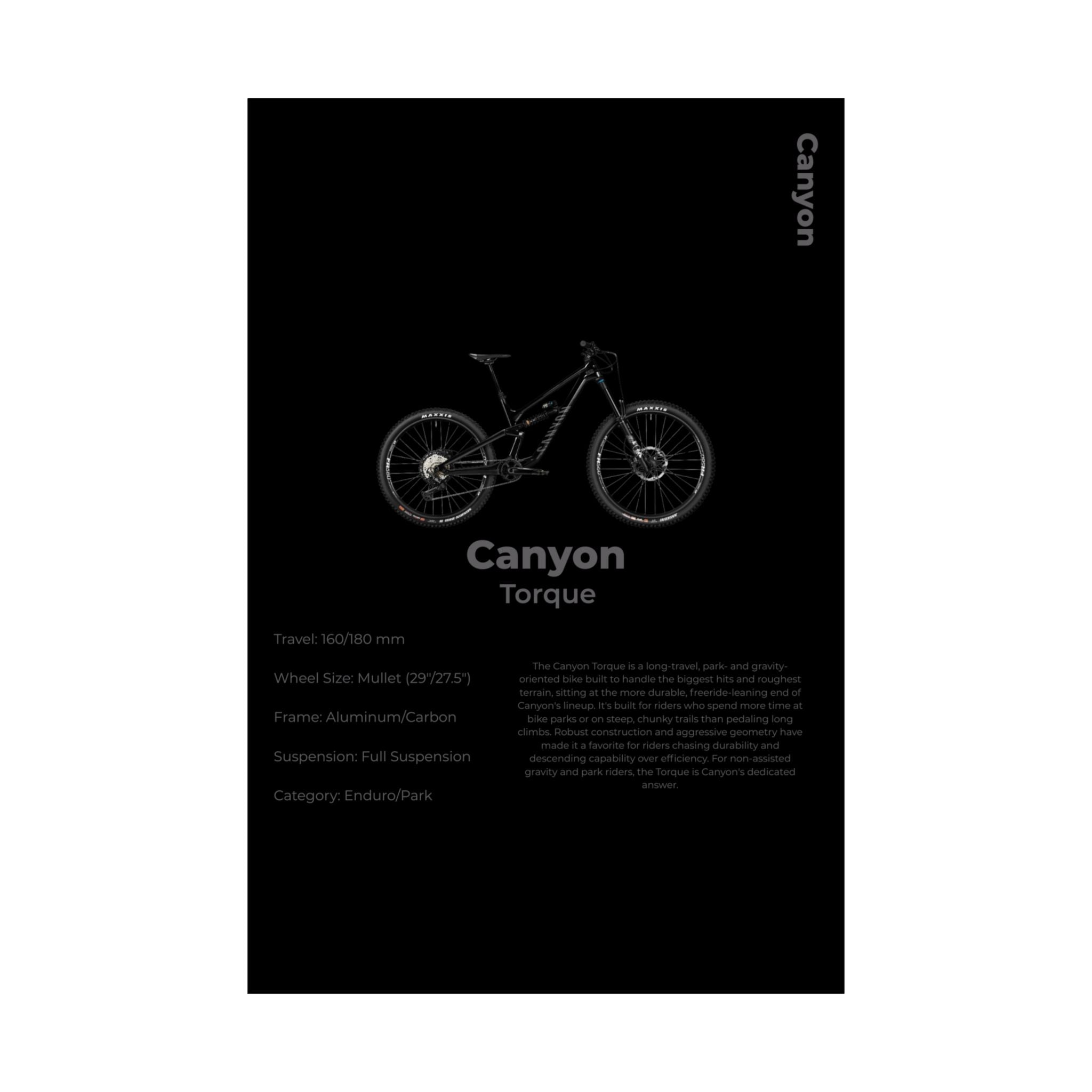 Canyon Torque Poster