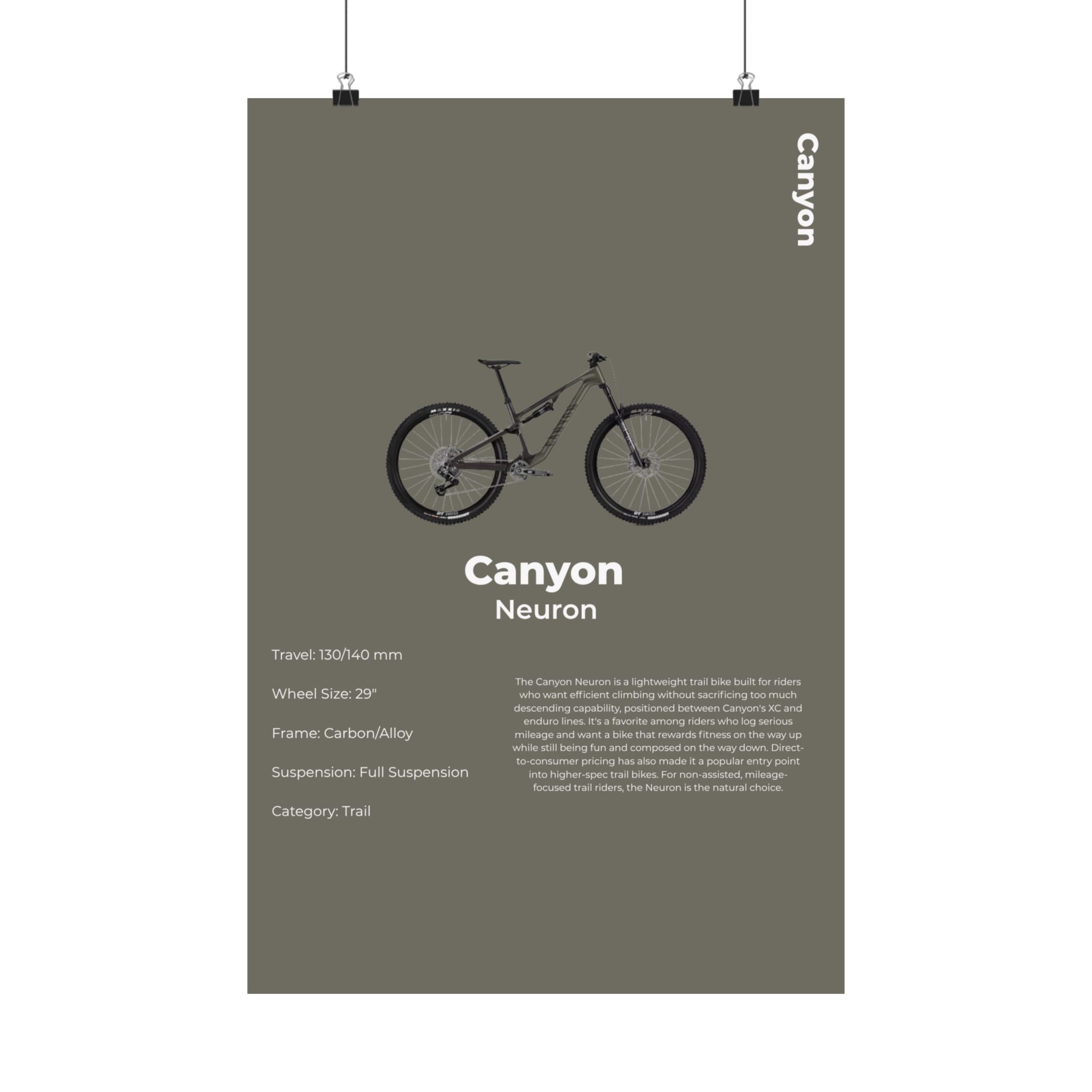 Canyon Neuron Poster
