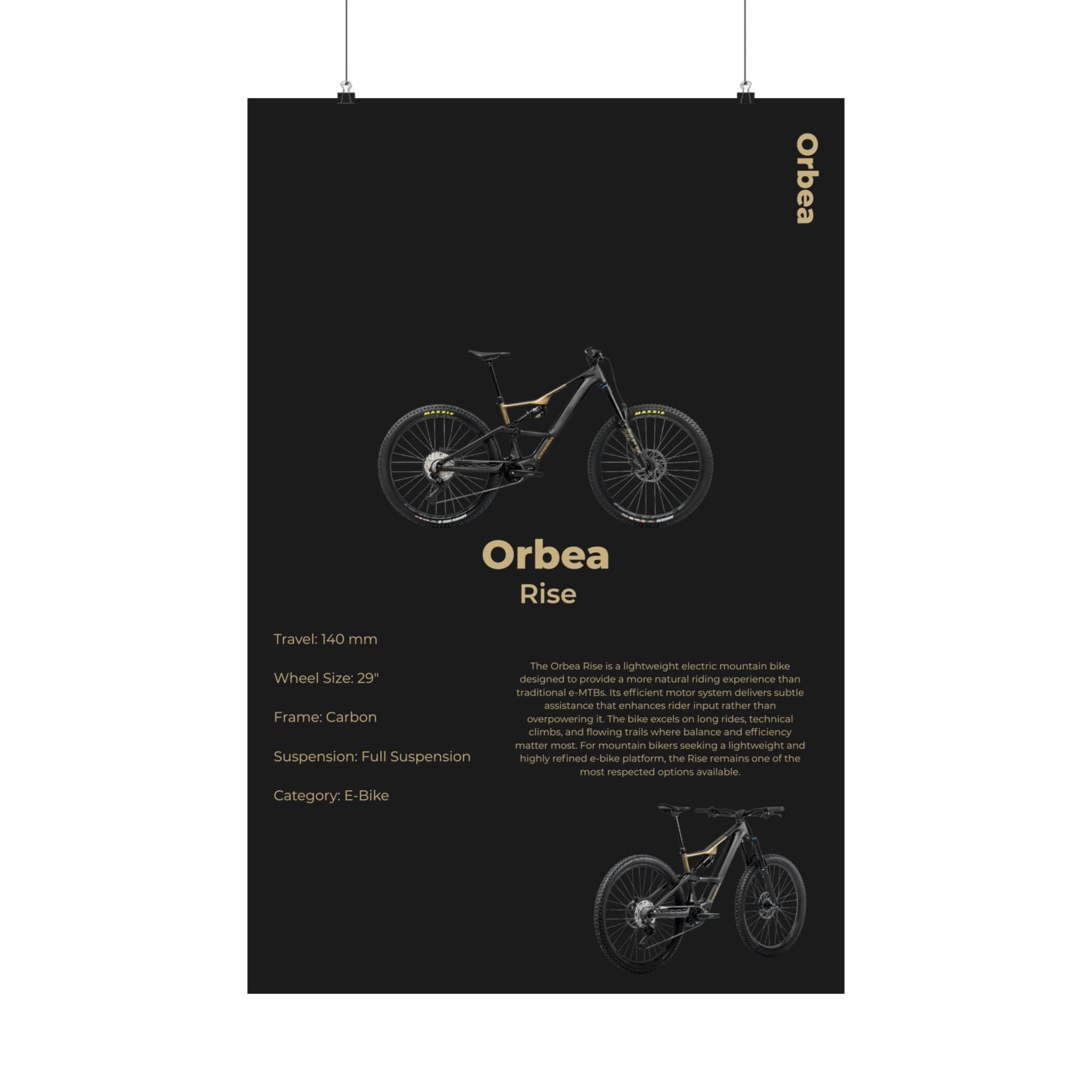 Orbea Rise Poster