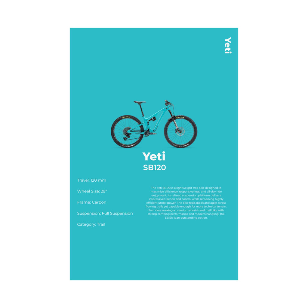 Yeti SB120 Poster