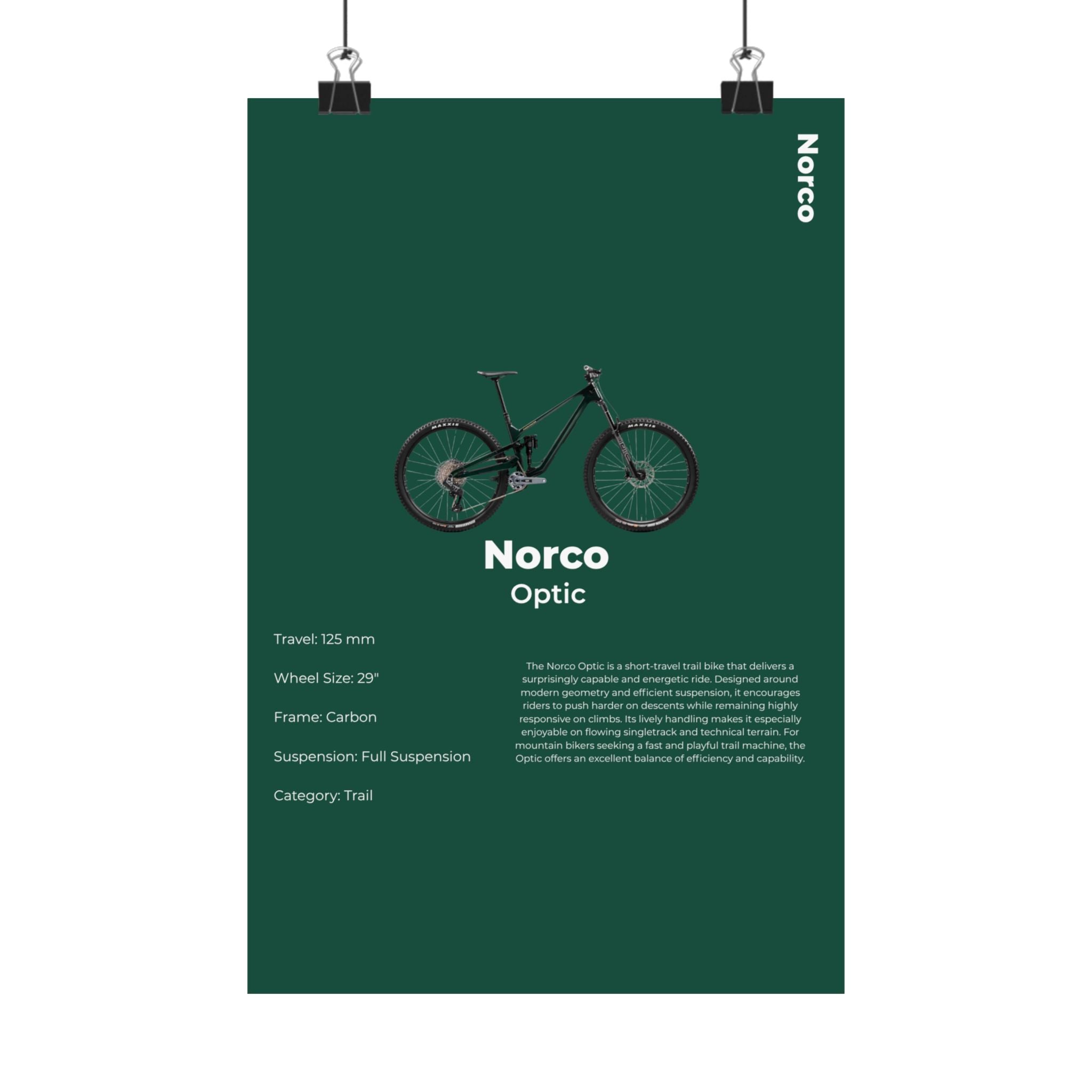 Norco Optic Poster