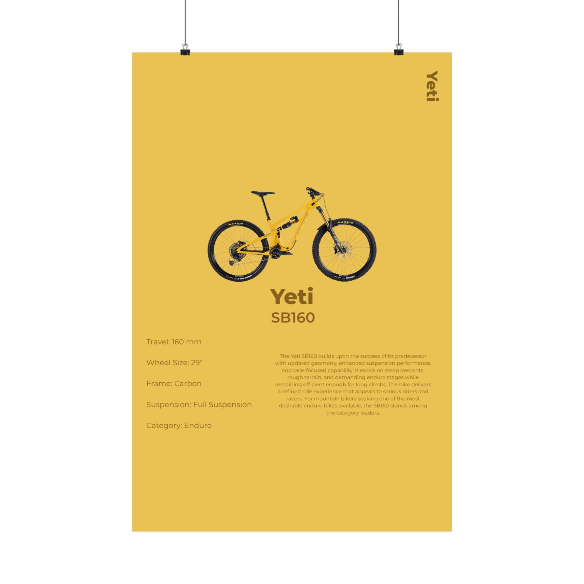 Yeti SB160 Poster