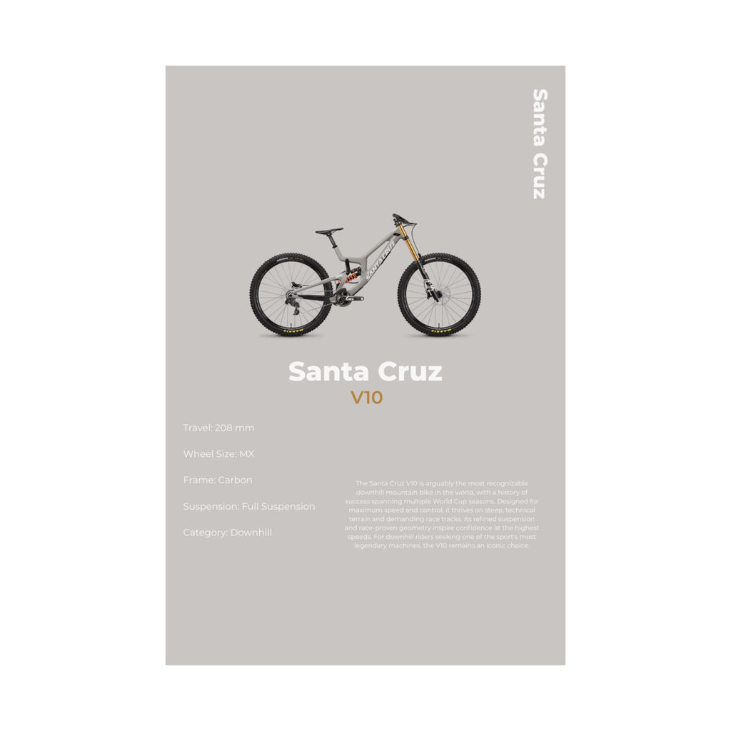 Santa Cruz V10 Poster