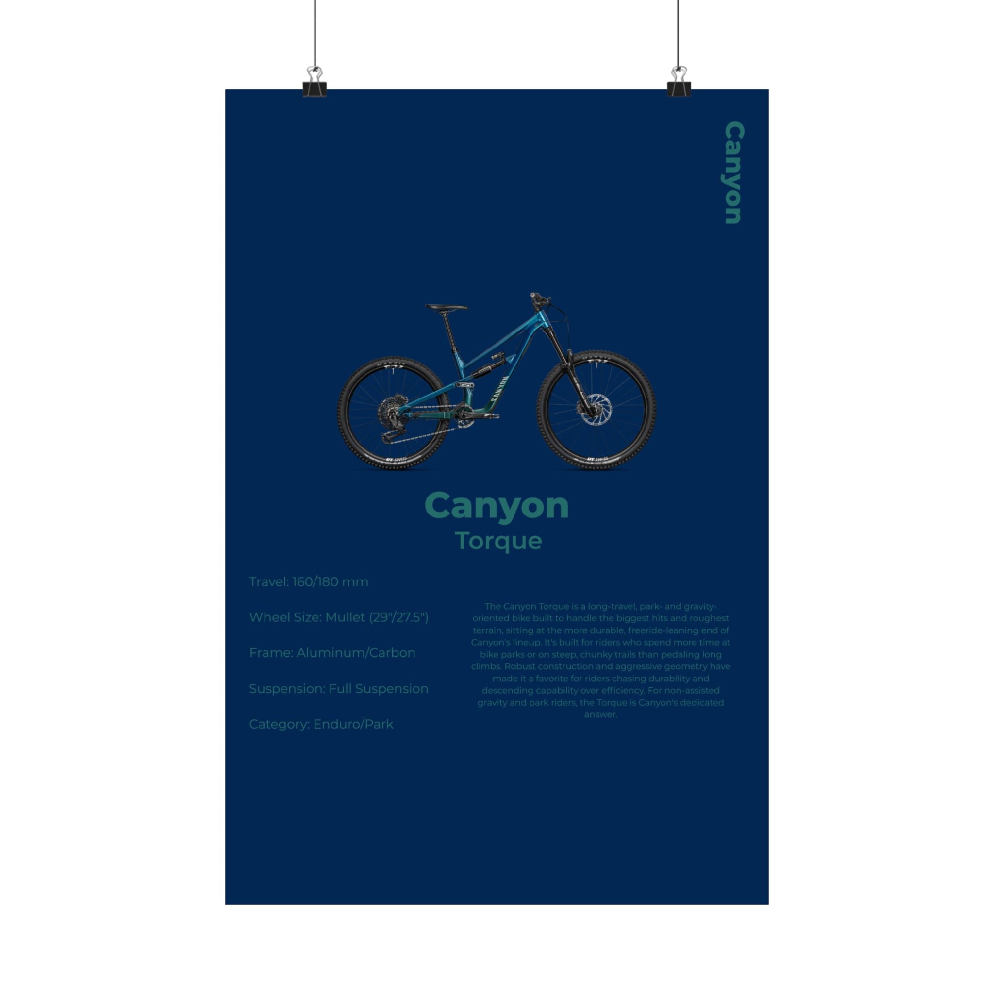 Canyon Torque Poster