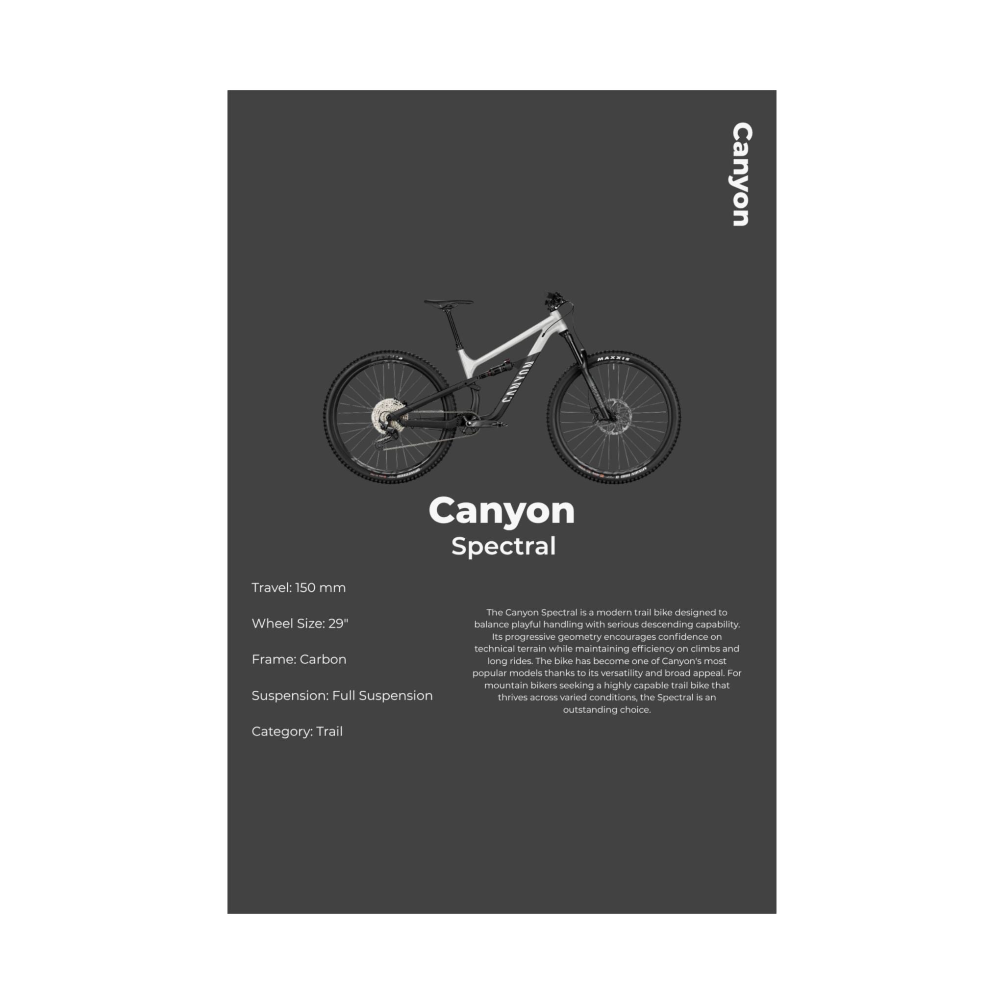 Canyon Spectral Poster