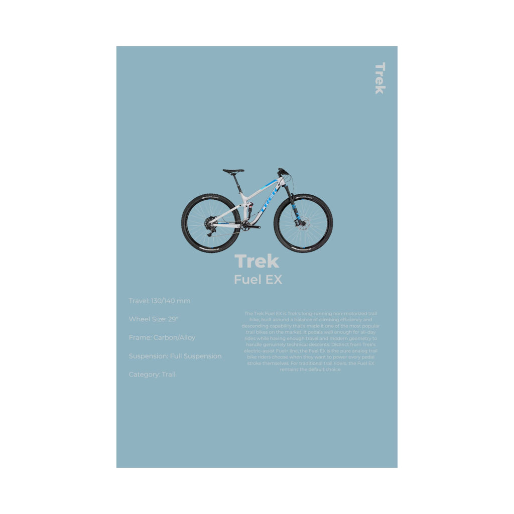 Trek Fuel EX Poster