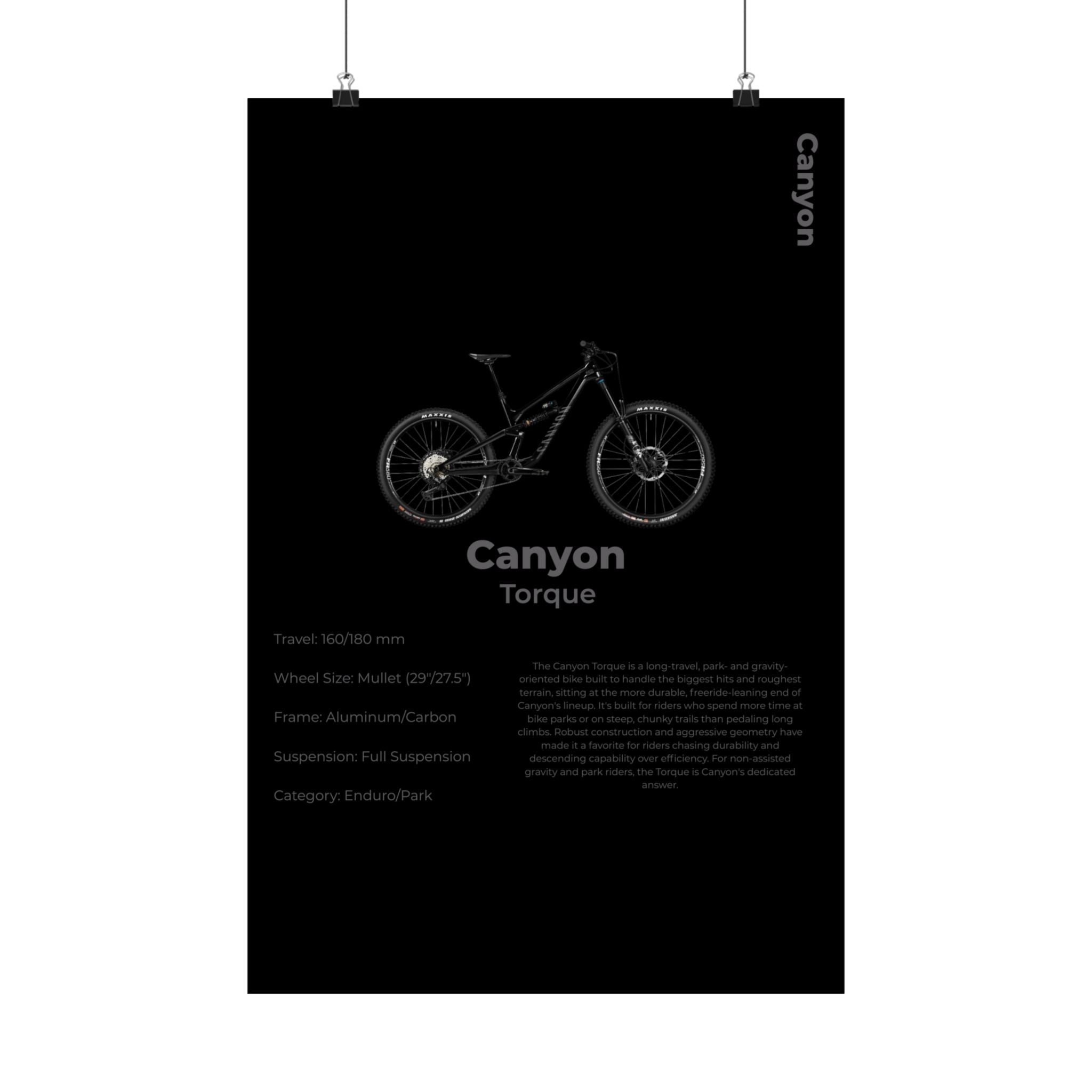 Canyon Torque Poster
