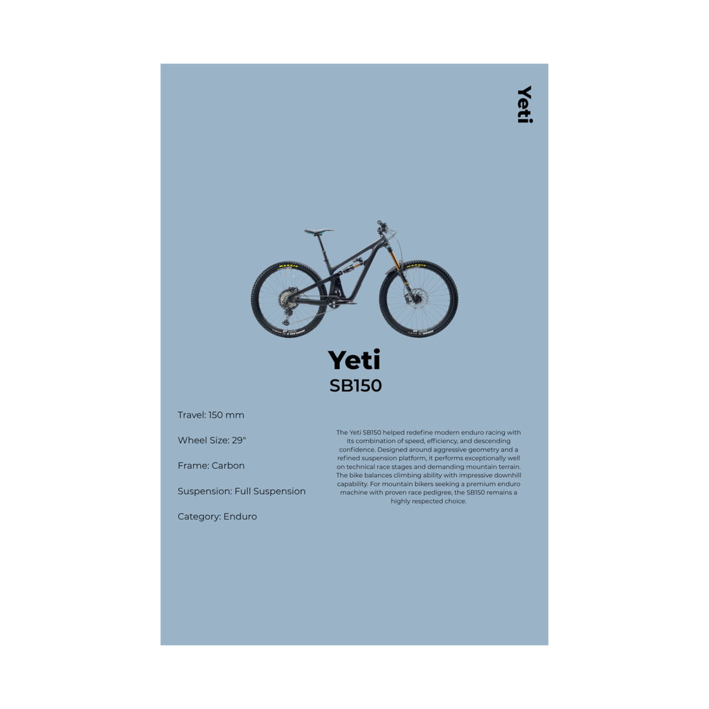 Yeti SB150 Poster