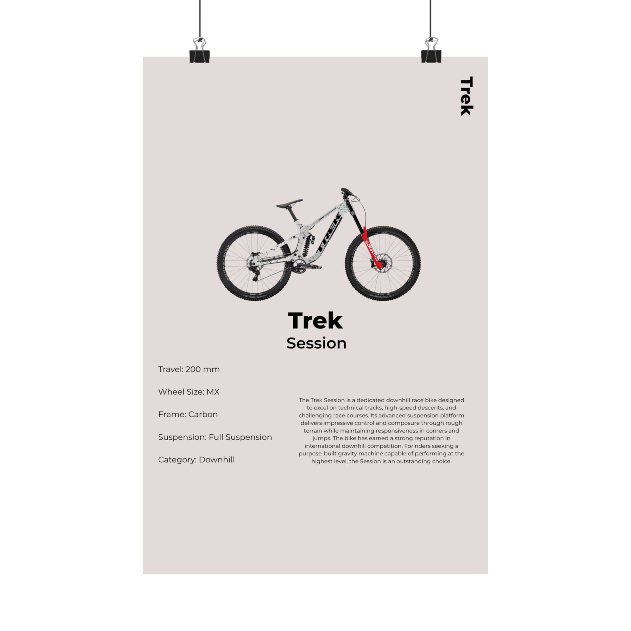 Trek Session Poster