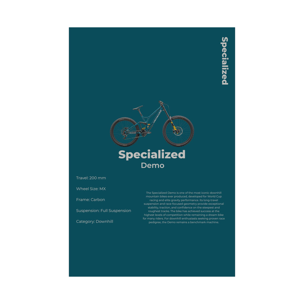 Specialized Demo Poster