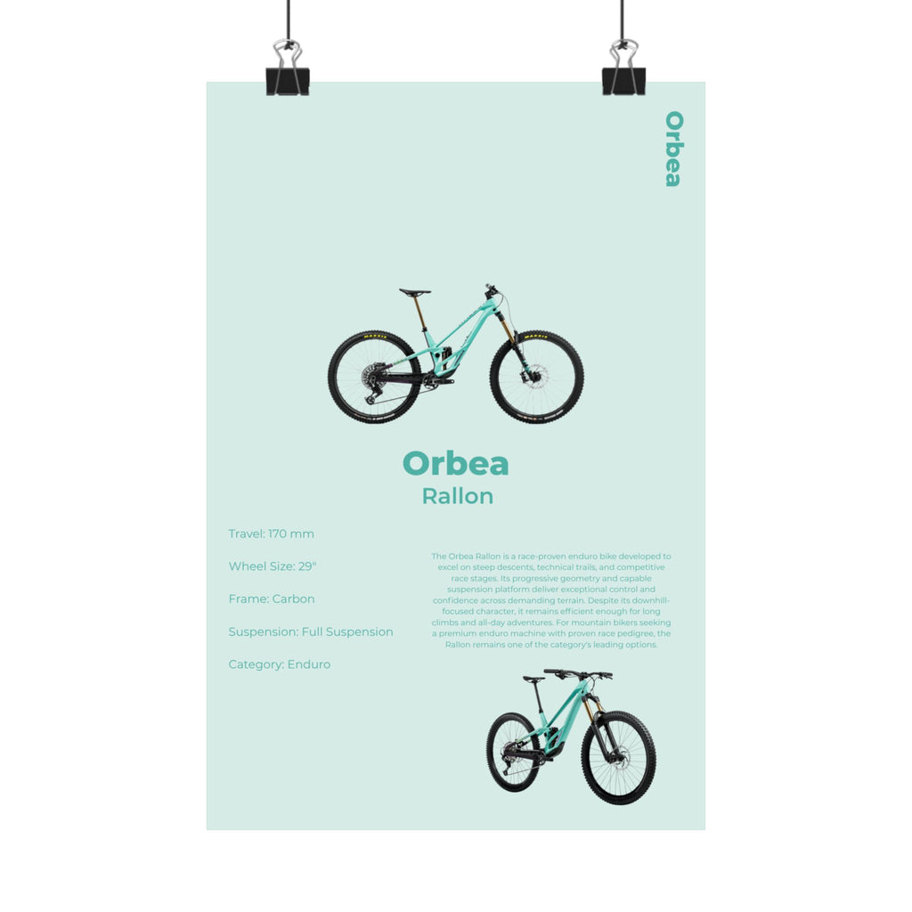 Orbea Rallon Poster