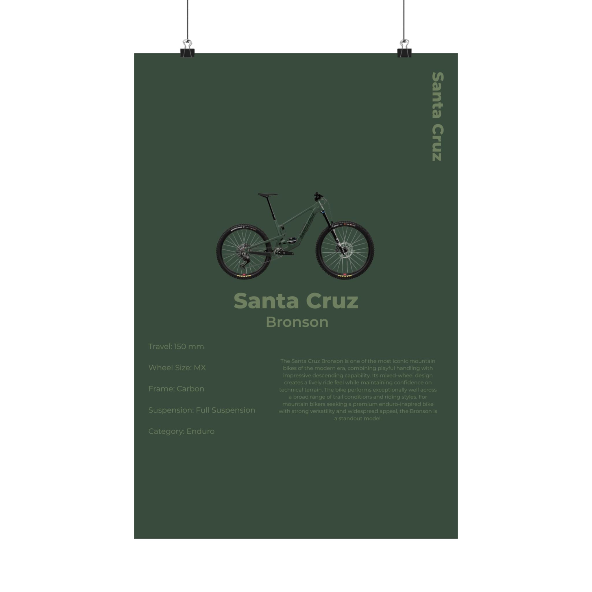 Santa Cruz Bronson Poster