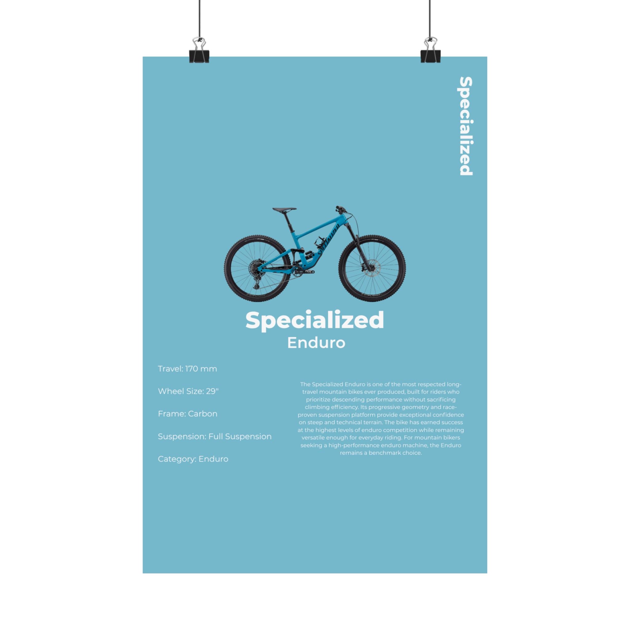 Specialized Enduro Poster