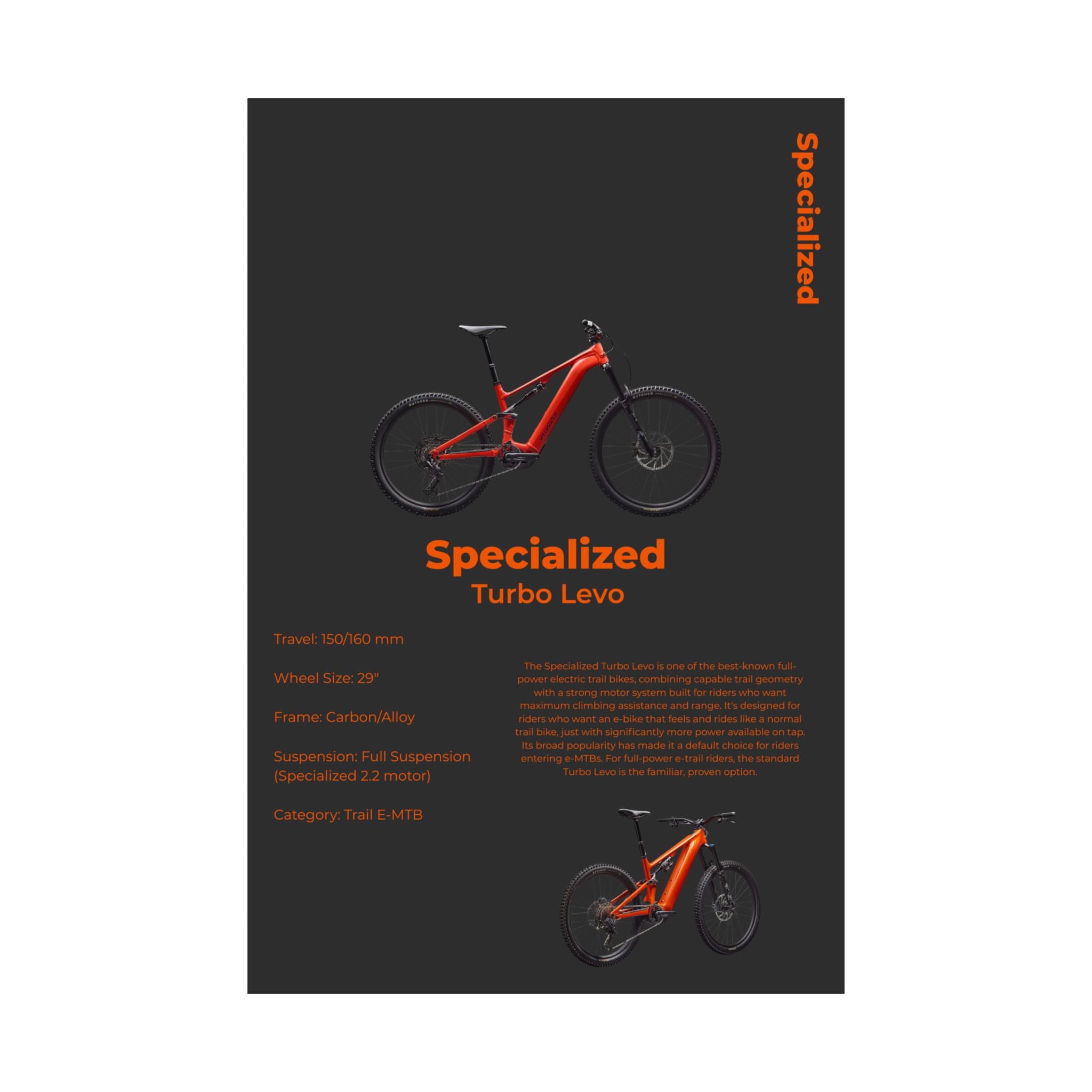 Specialized Turbo Levo Poster