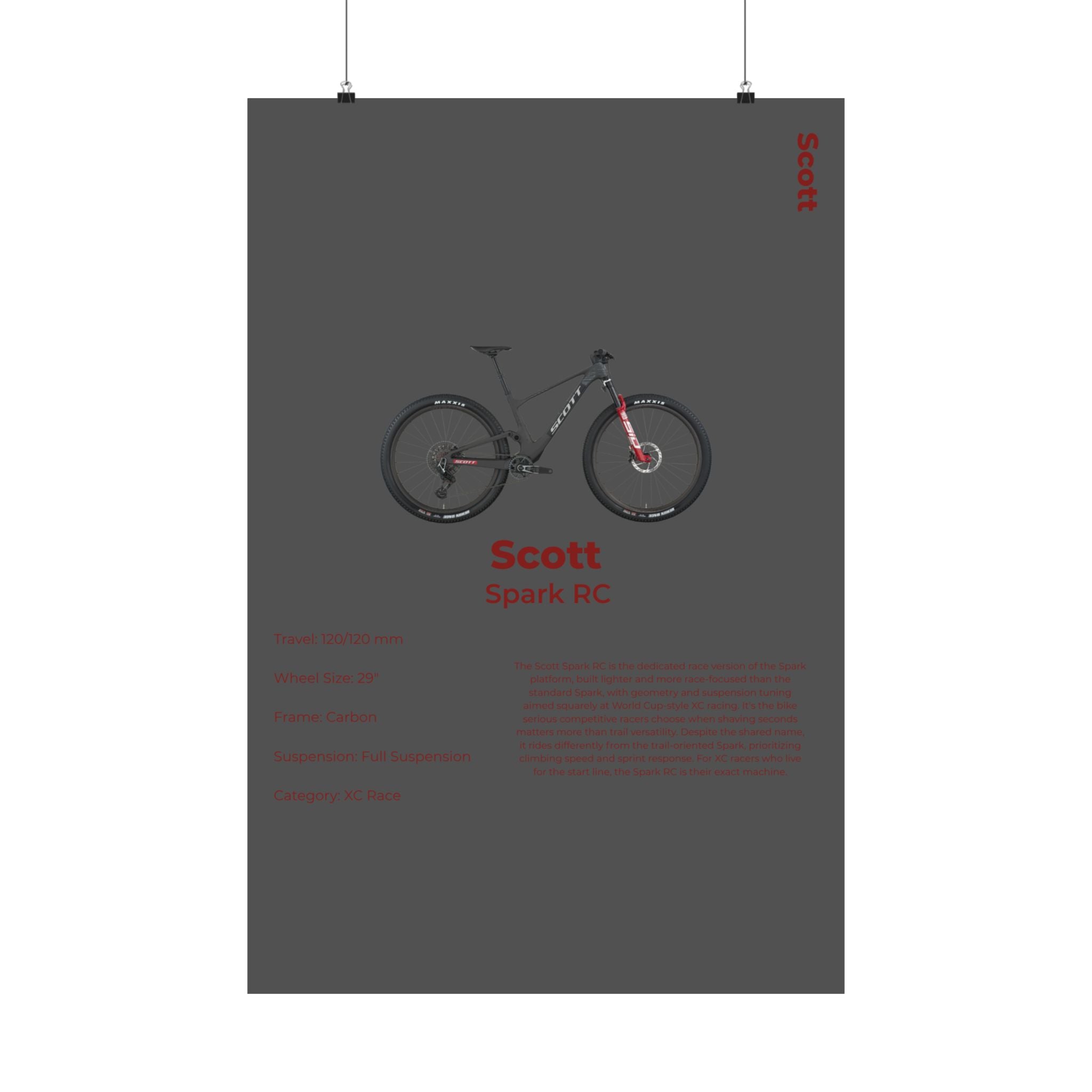 Scott Spark Poster