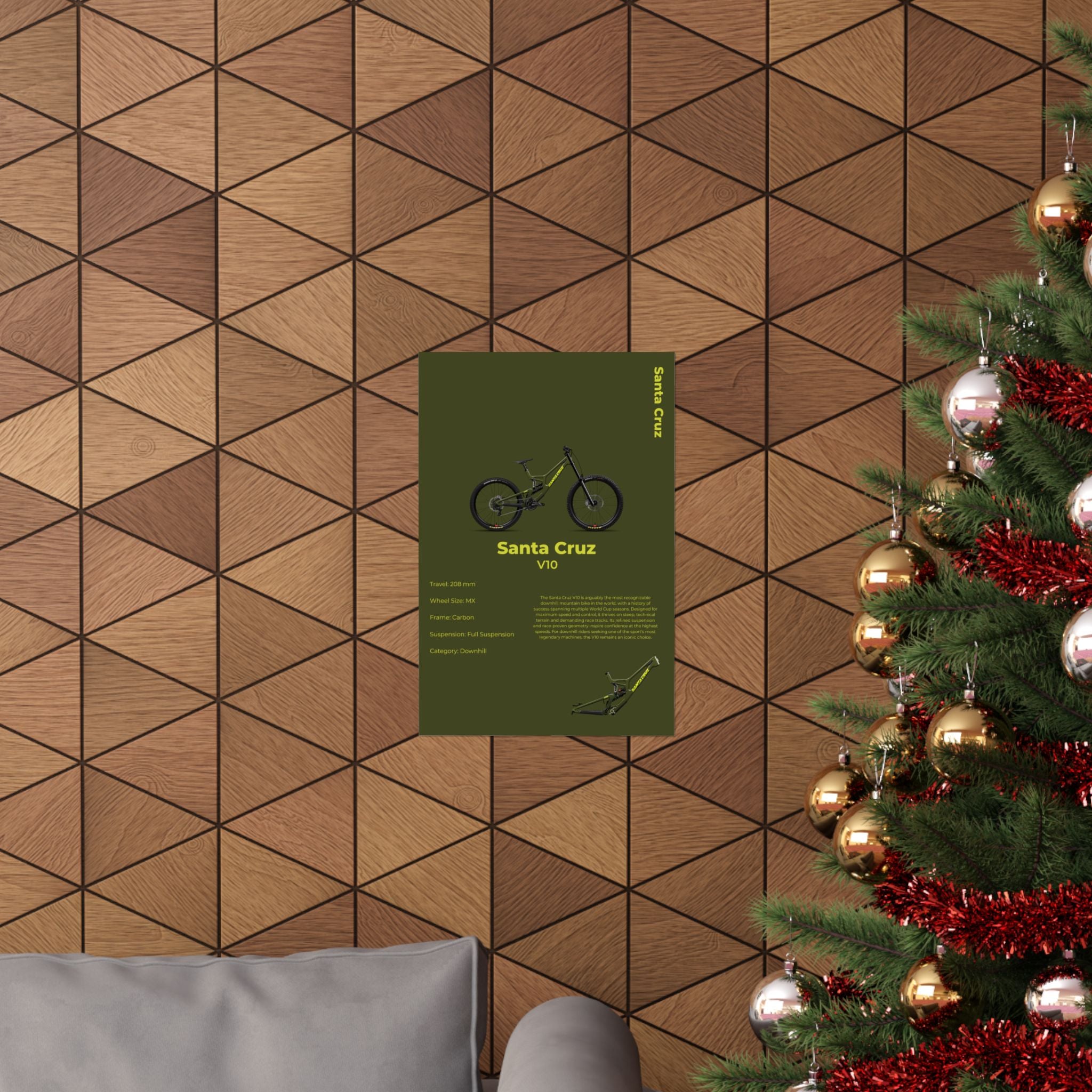 Santa Cruz V10 Poster