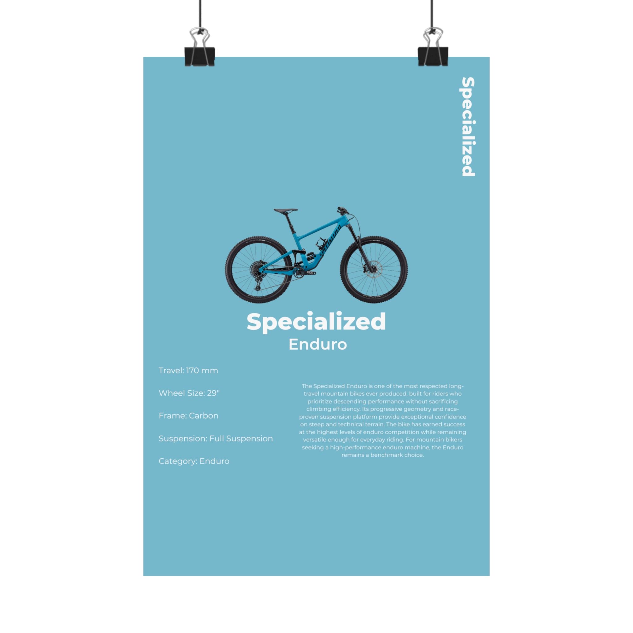 Specialized Enduro Poster