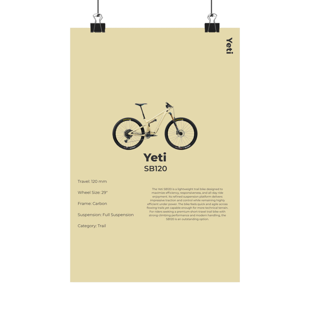 Yeti SB120 Poster