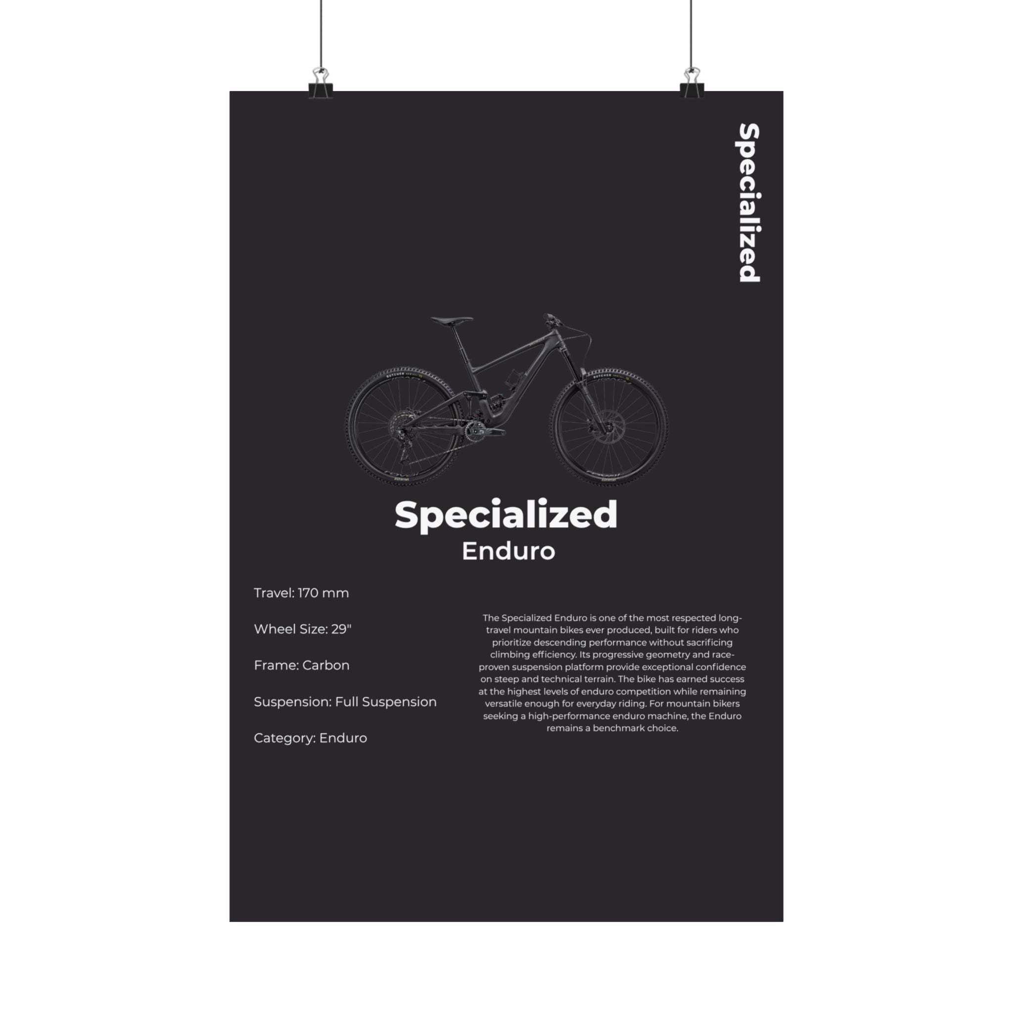 Specialized Enduro Poster